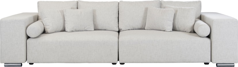 Big-Sofa »Aliya«, incl. Bettfunktion und Bettkasten, Breite 290 cm,incl. Zierkissen