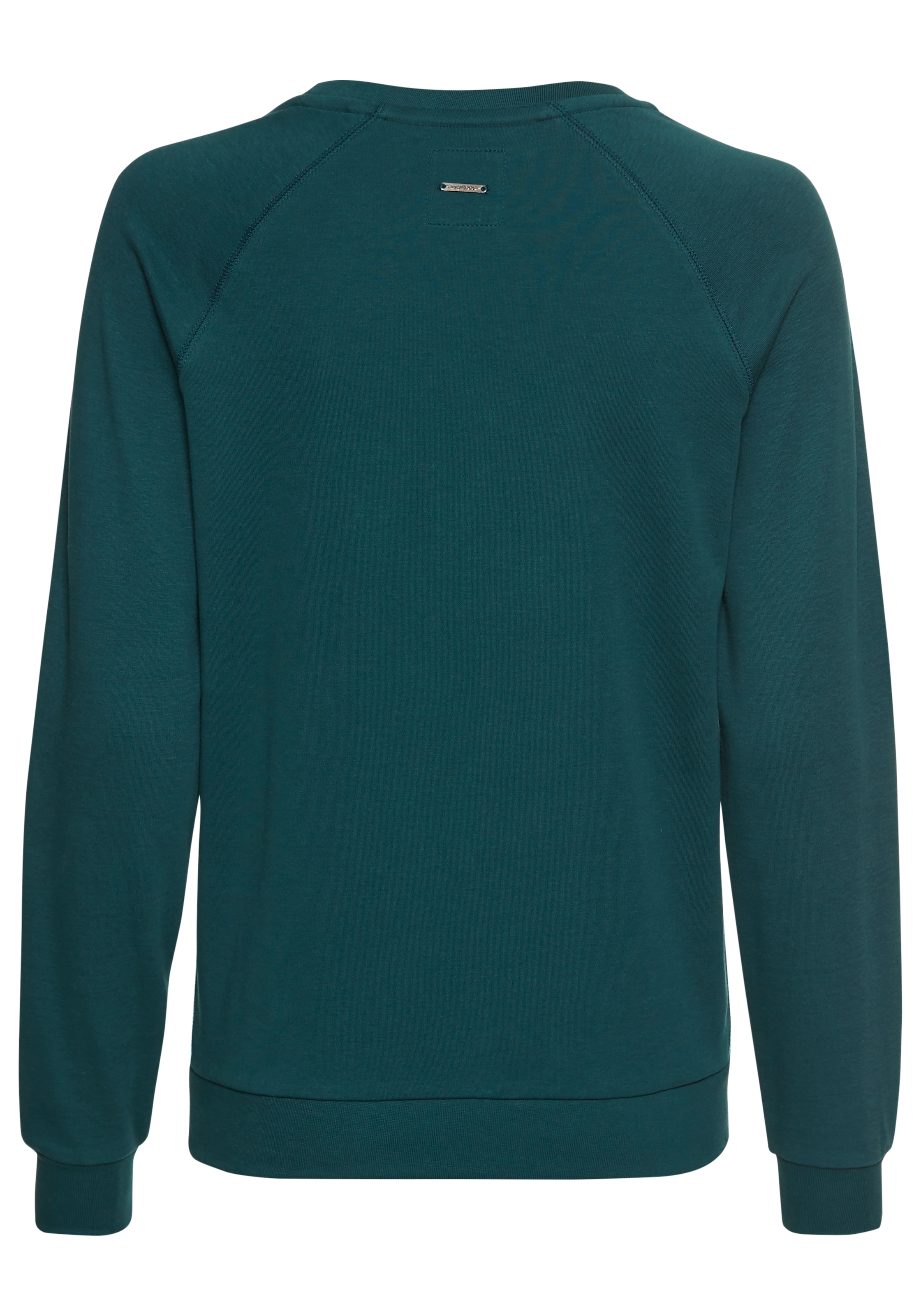 KangaROOS Sweatshirt, Langarm, figurumspielender Schnitt, mit Print, Rundhalsausschnitt