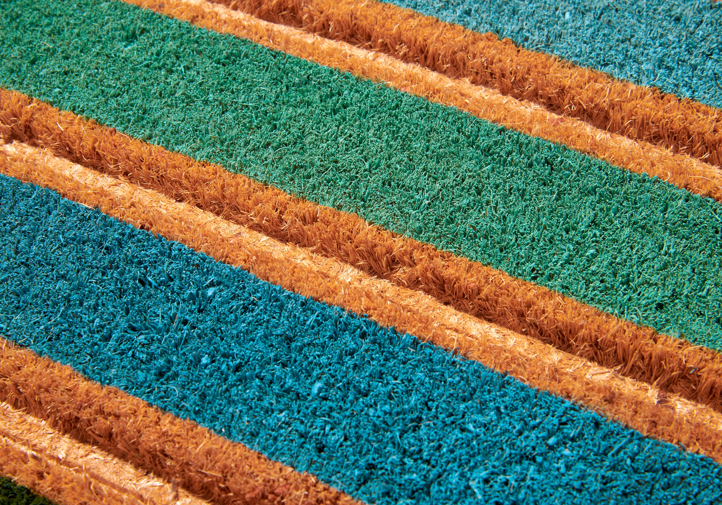 HANSE Home Fußmatte »Mix Mats Rutschfest, Kokos Schmutzfangmatte, Colorful Bunt Stripes«, Kokosmatte, Outdoor, rechteckig, Kokos, Innen