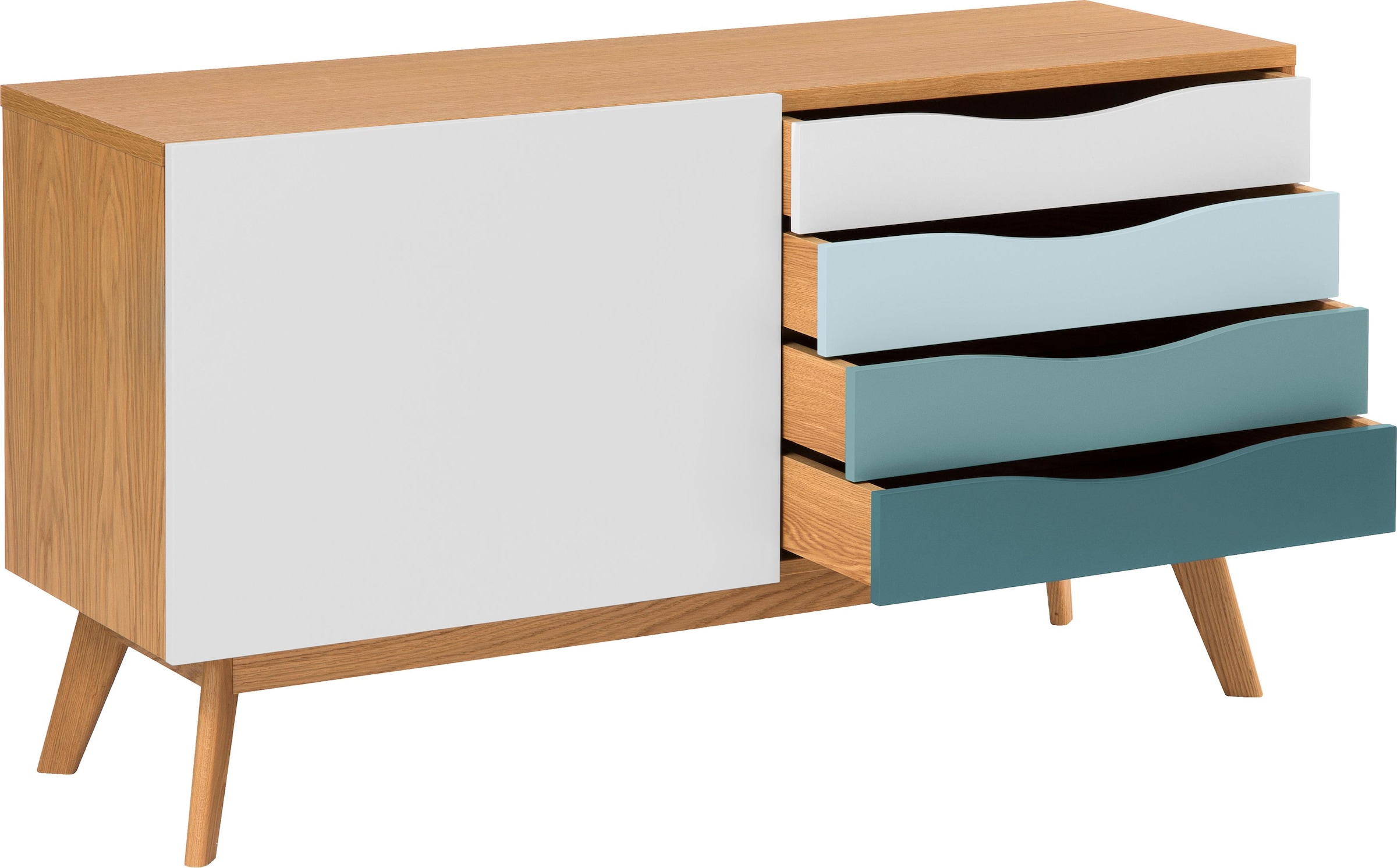 Woodman Sideboard »Hilla«, Breite 130 cm auf Raten kaufen