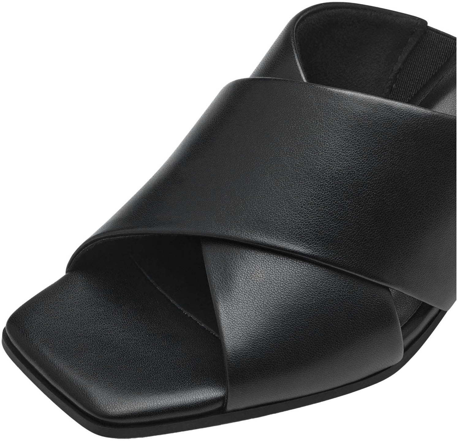 MARCO TOZZI Pantolette, Blockabsatz, Sommerschuh, Schlappen mit gekreuzter Bandage