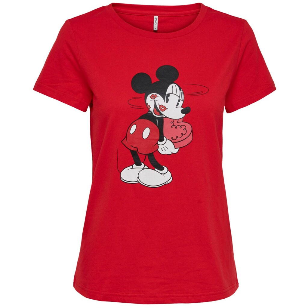 Only Print-Shirt, mit Disney Motiv