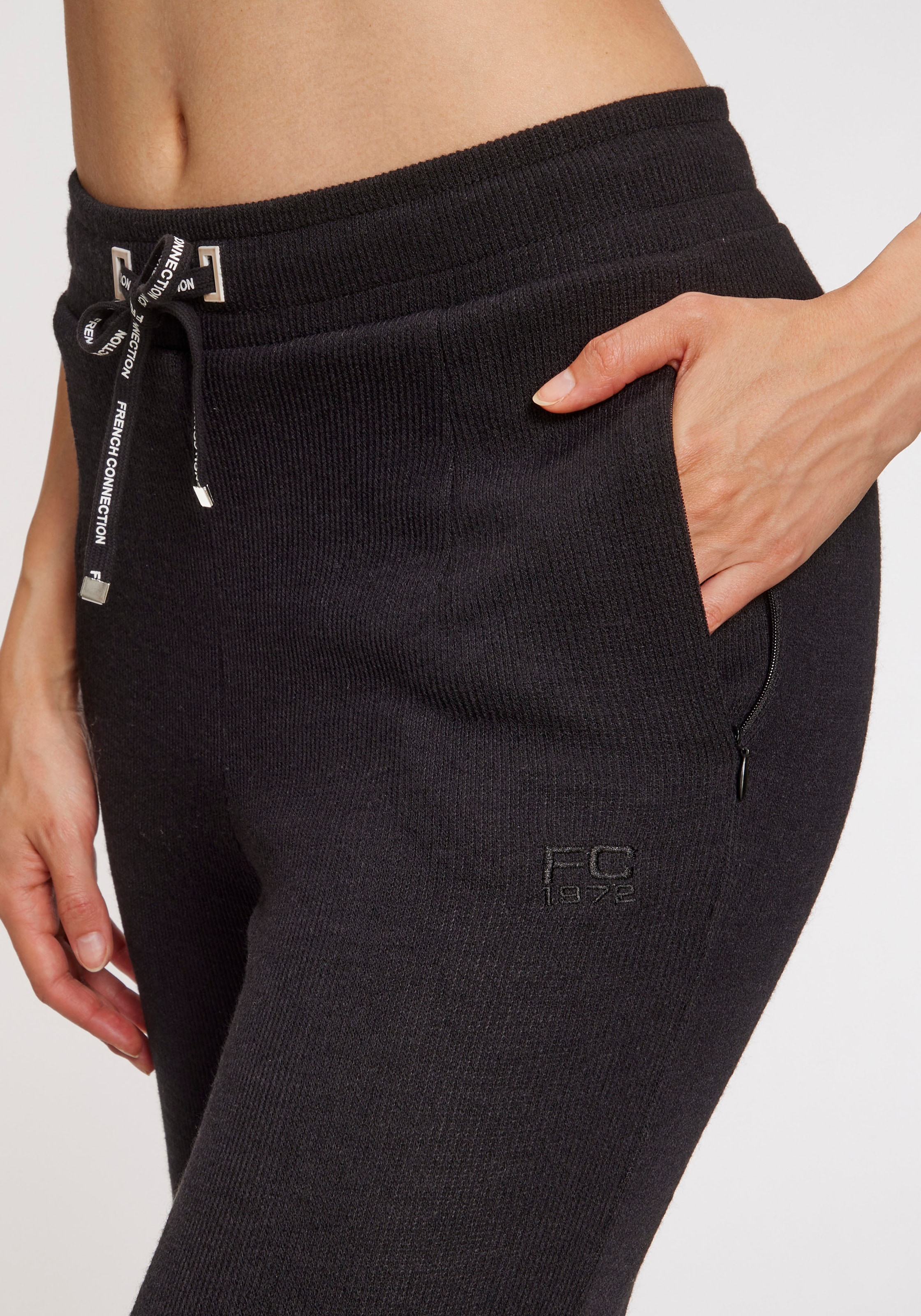 French Connection Loungepants, in gerippter Strickoptik