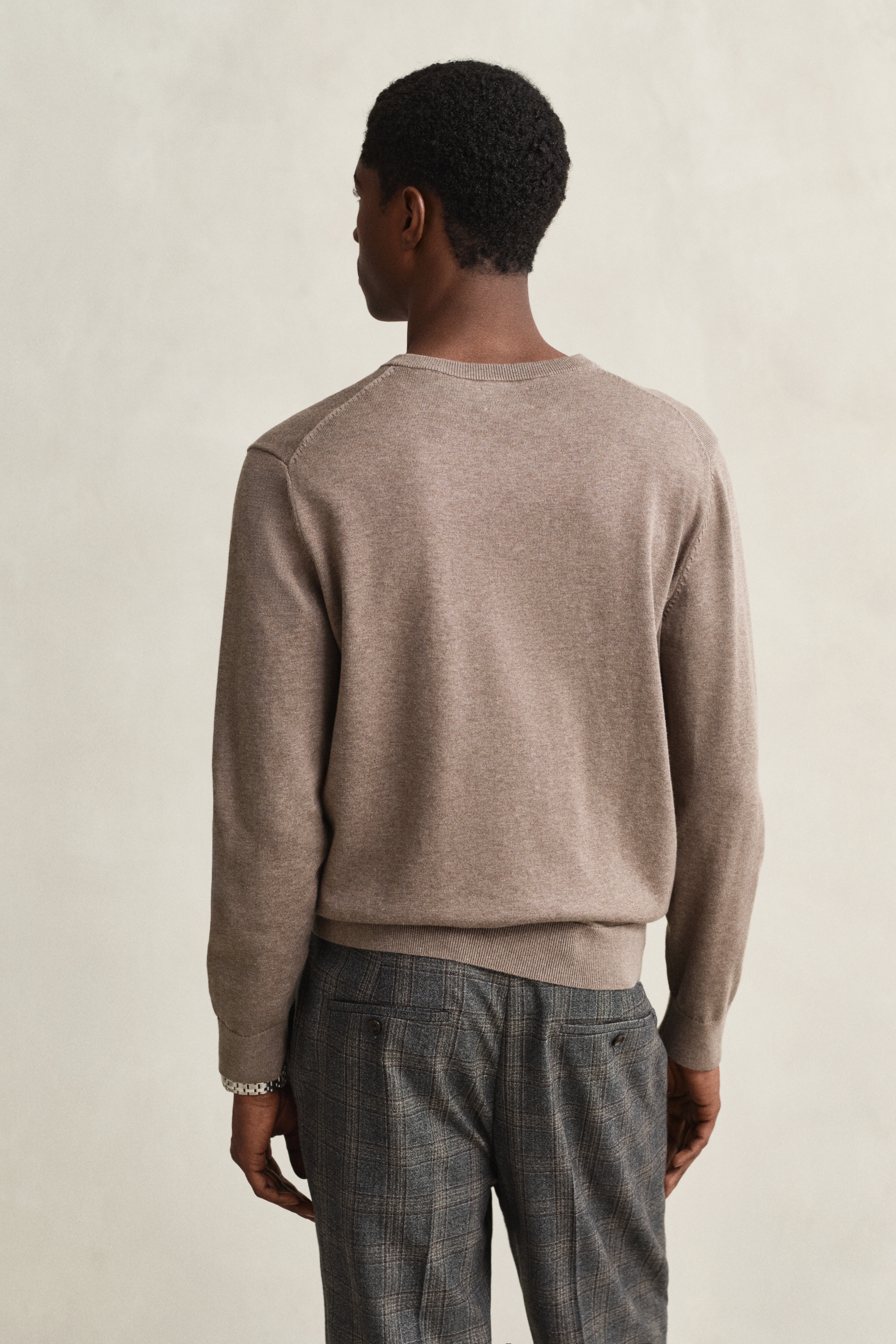 Gant V-Ausschnitt-Pullover »CLASSIC COTTON V-NECK« Regular fit mit V-Ausschnitt