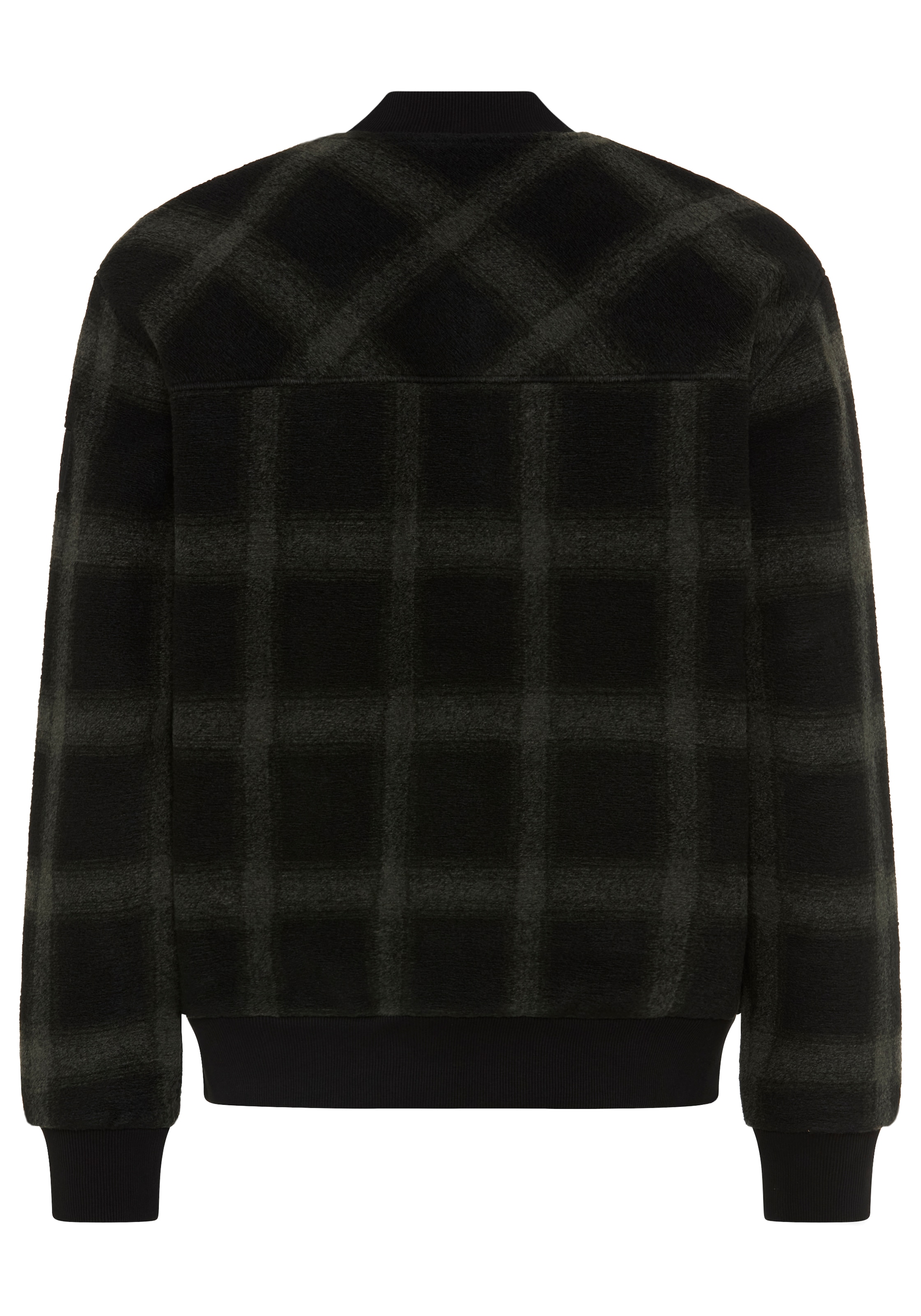 BOSS ORANGE Bomberjacke »Ze_CheckBomber« im Karodesign, Relaxed Fit, mit Wollanteil
