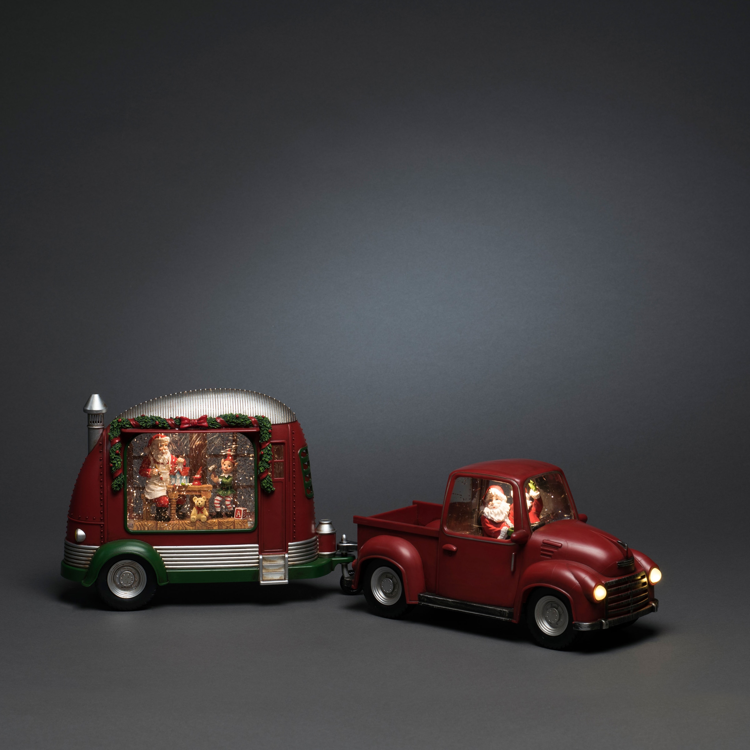 Spielsachen mit 1 KONSTSMIDE kaufen wassergefüllt, online flammig-flammig, LED Laterne repariert Weihnachtsmann XXL »Karavan«, Jahren 3 | Garantie