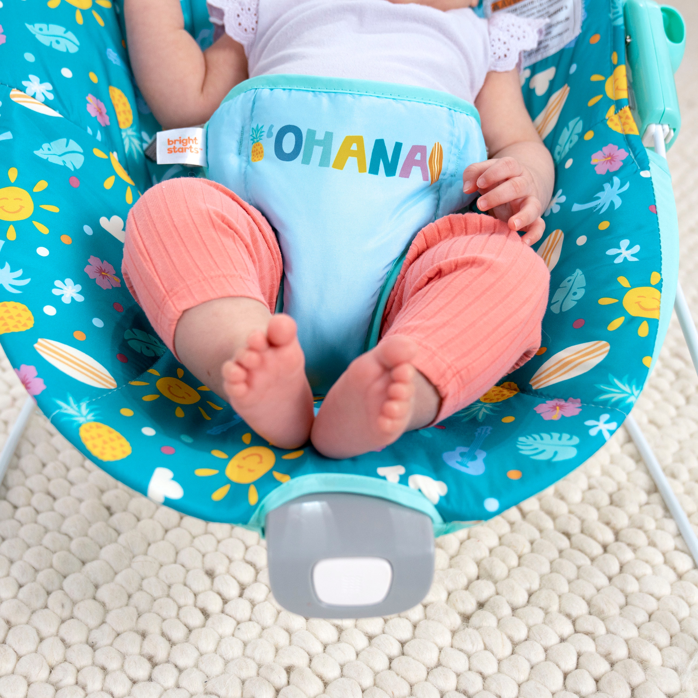 Bright Starts Babywippe »Stitch Ohana Paradise Vibrating Bouncer«