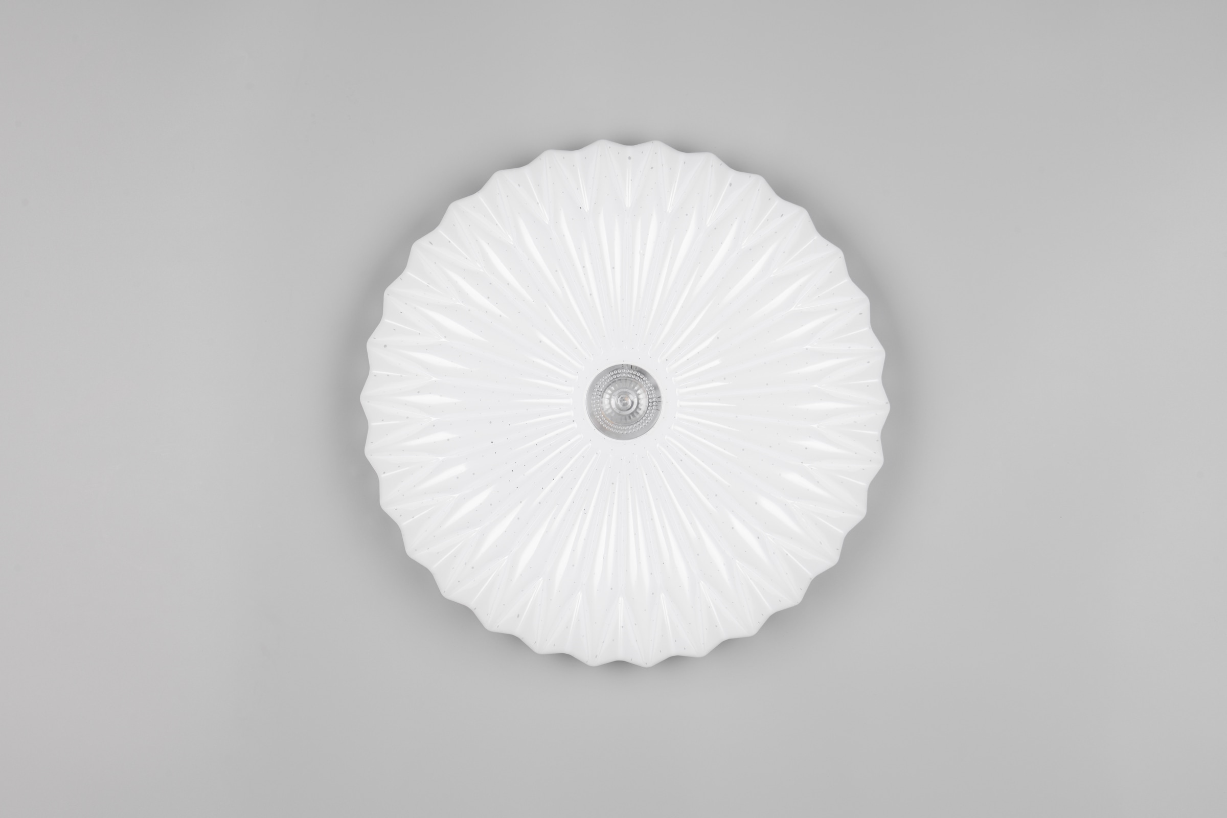 REALITY Leuchten LED Deckenleuchte »ATARIS, Deckenlampe Ø 38cm Glitzer Starlight Effekt 18W LED 1900 Lumen« LED-Board 1 Stk. Farbwechsler | warmweiß - kaltweiß inkl Fernbedienung, dimmbar, CCT Lichtfarbe einstellbar Memoryfunktion