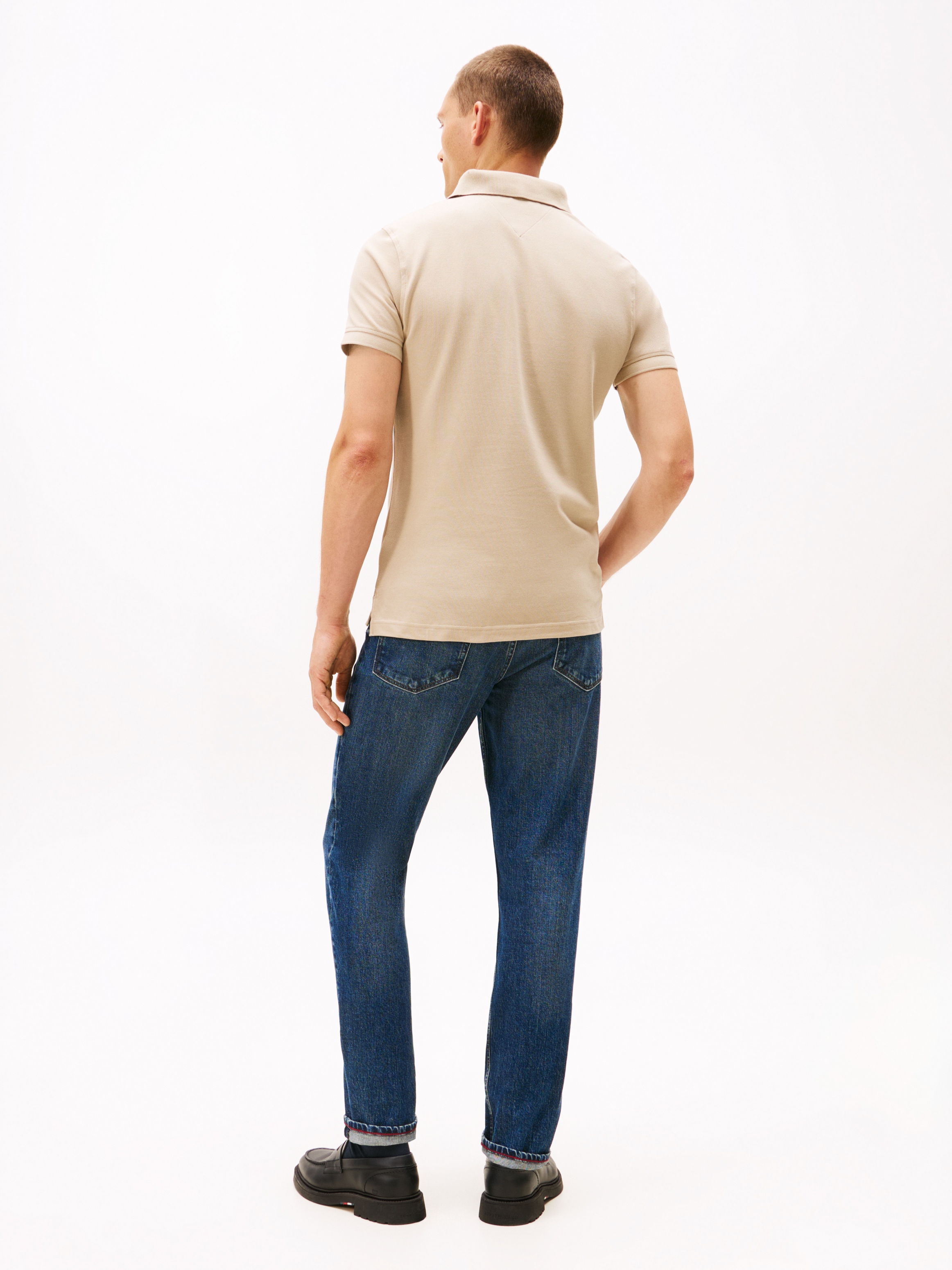 Tommy Hilfiger Poloshirt »1985 SLIM POLO« mit Stickerei, Piqué-Qualität, Slim fit