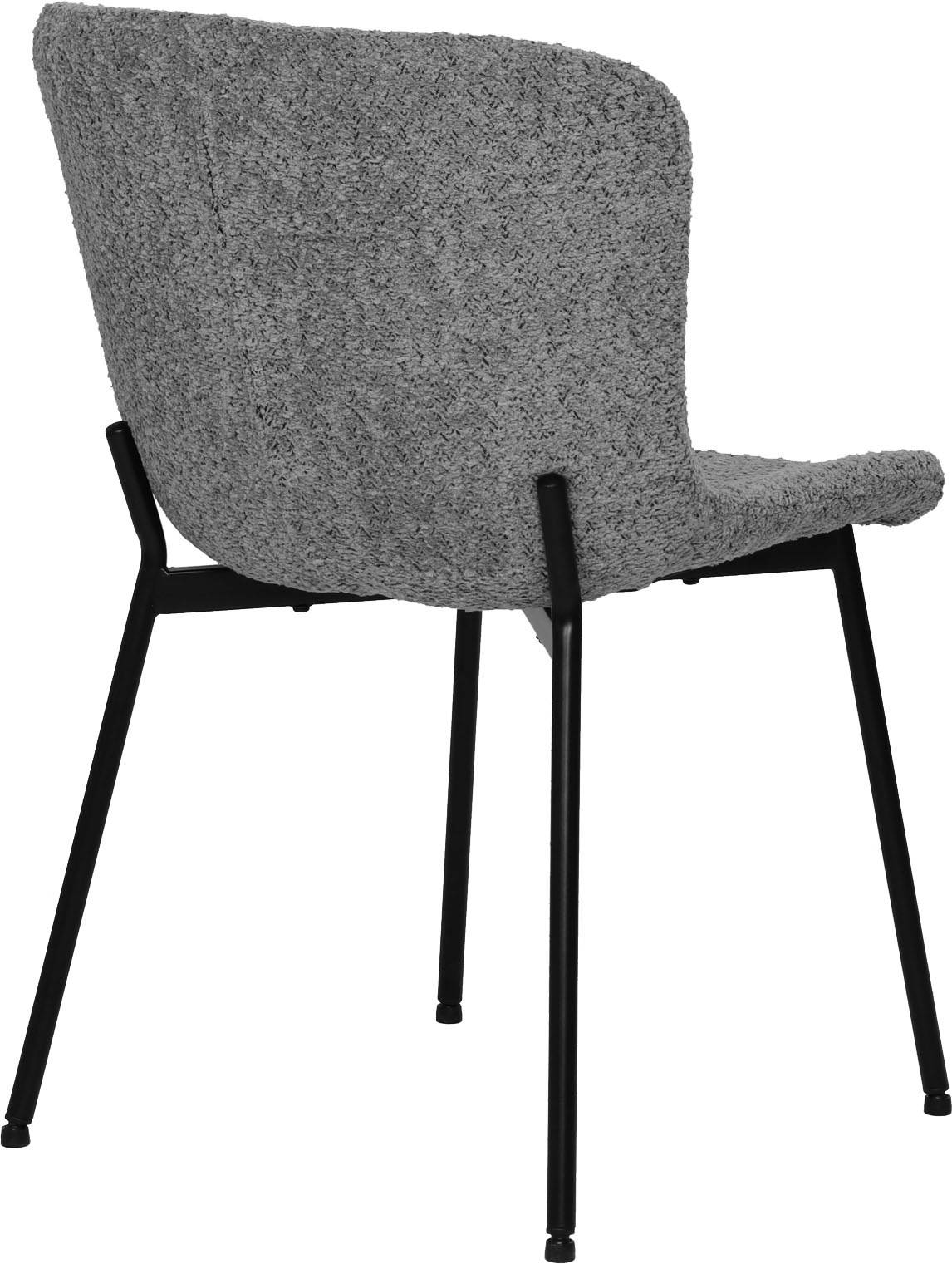SIT 4-Fußstuhl, (Set), 2 St., Bouclé, Oeko-Tex zertifiziert