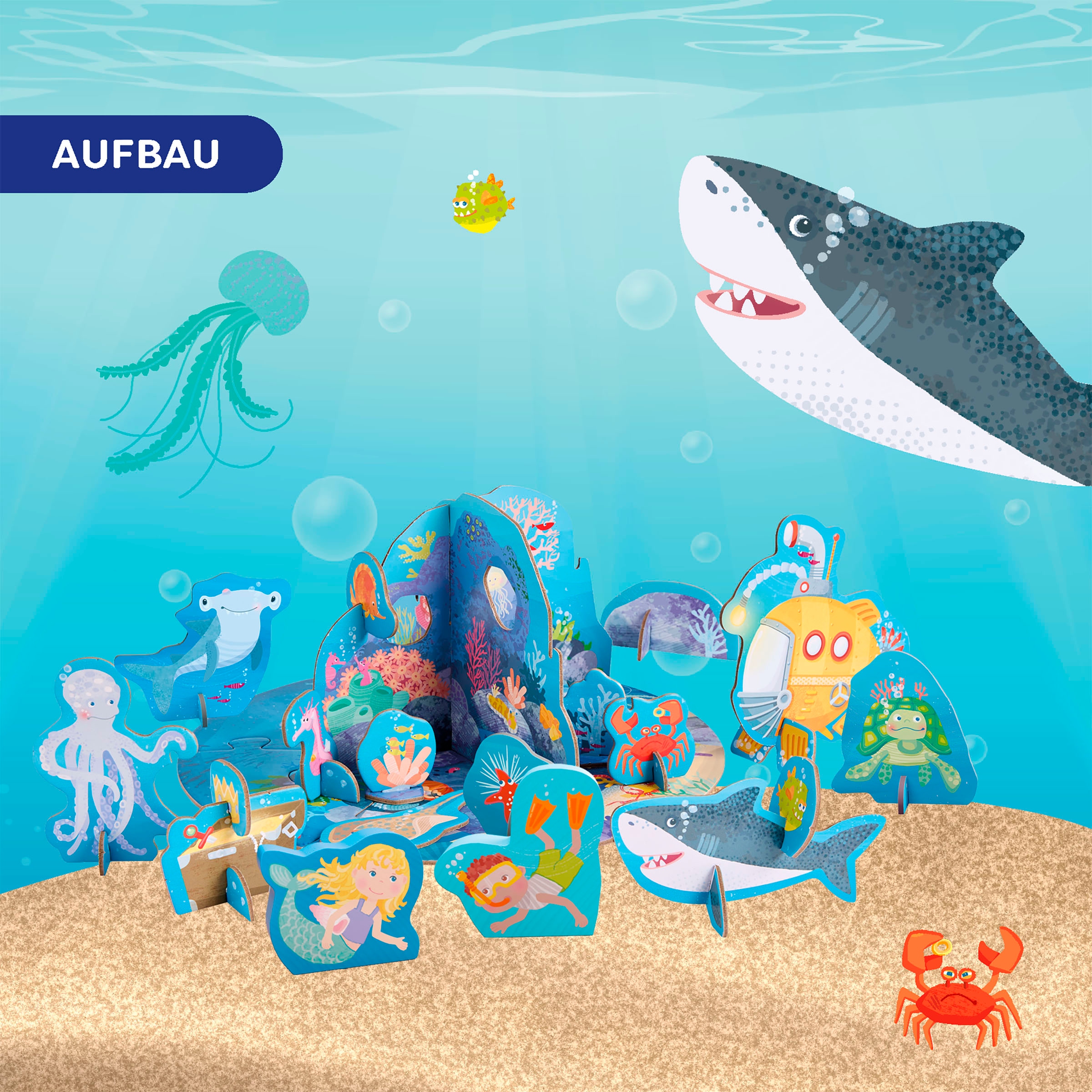 Haba Puzzle »3D Spielwelt Unterwasser«