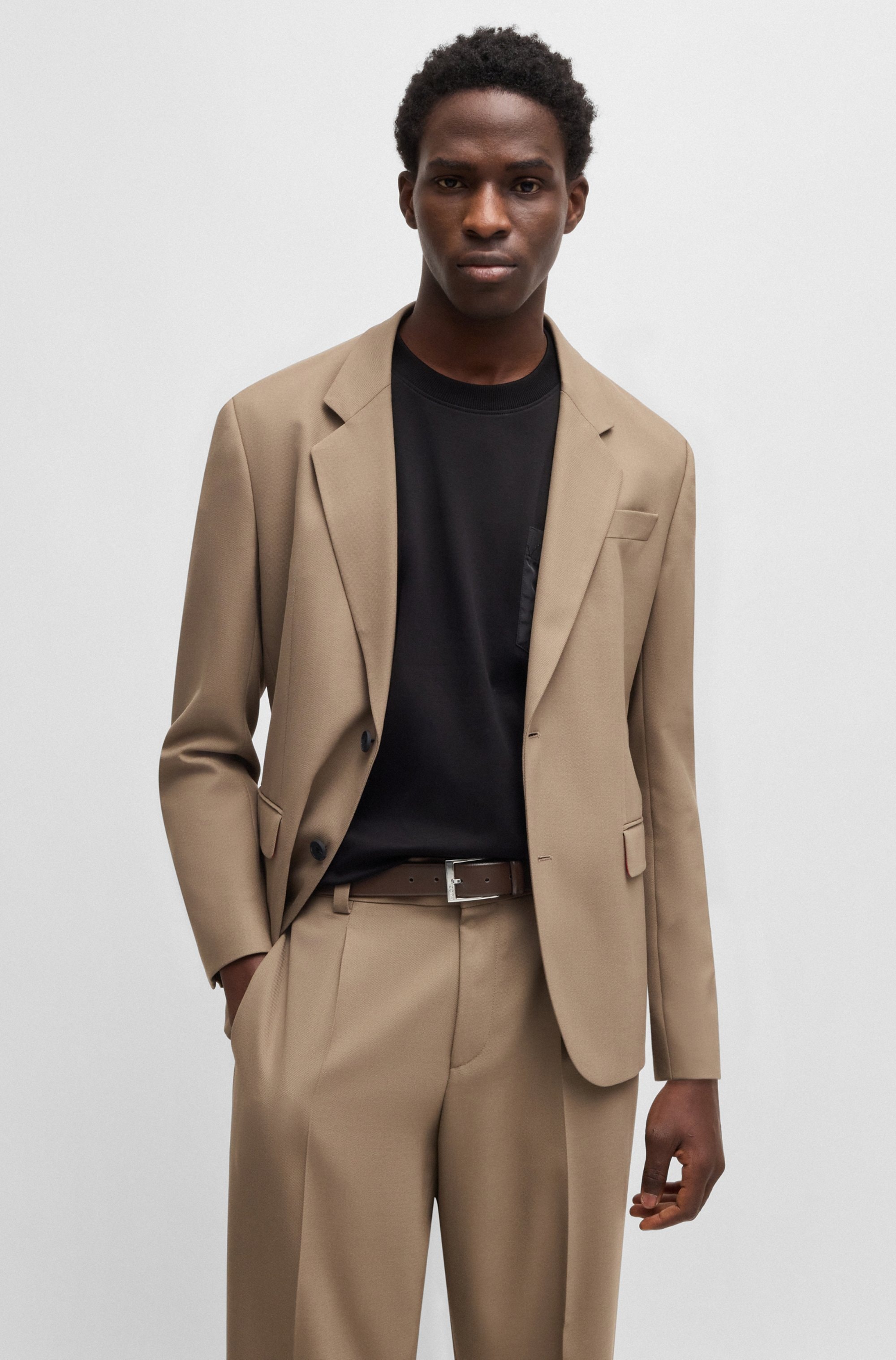 HUGO Ledergürtel »Gellot_Sz35«