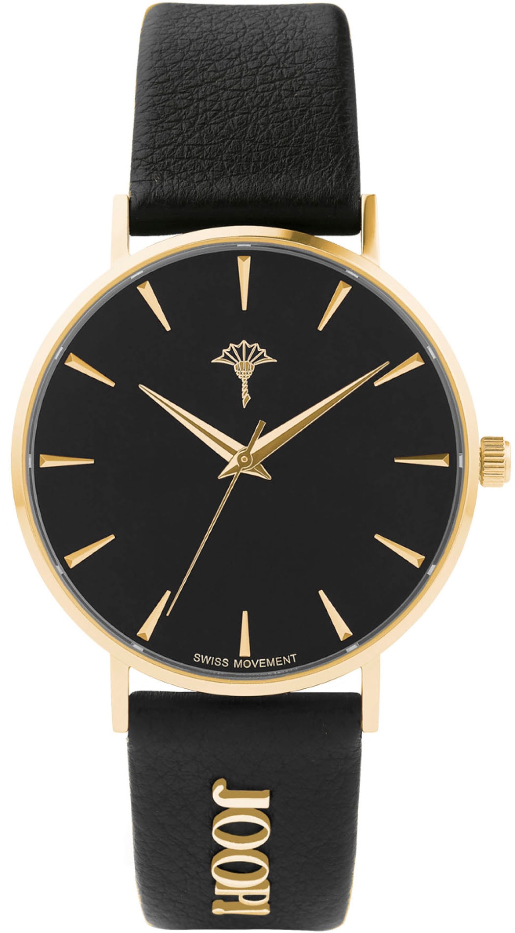 JOOP! Quarzuhr, Armbanduhr, Damenuhr, analog, Lederarmband