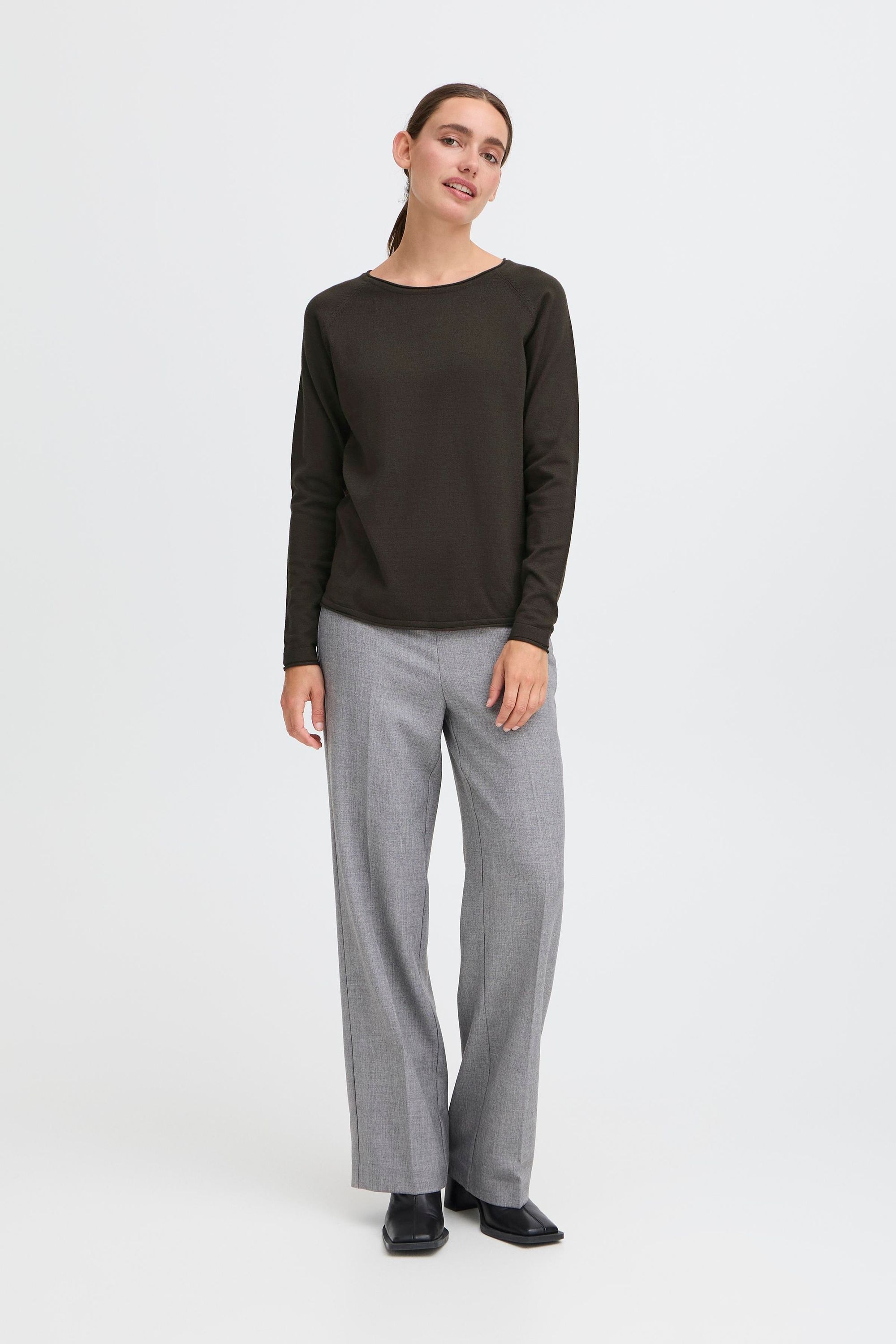 OXMO Strickfleece-Pullover »Strickpullover OXFKEANA«