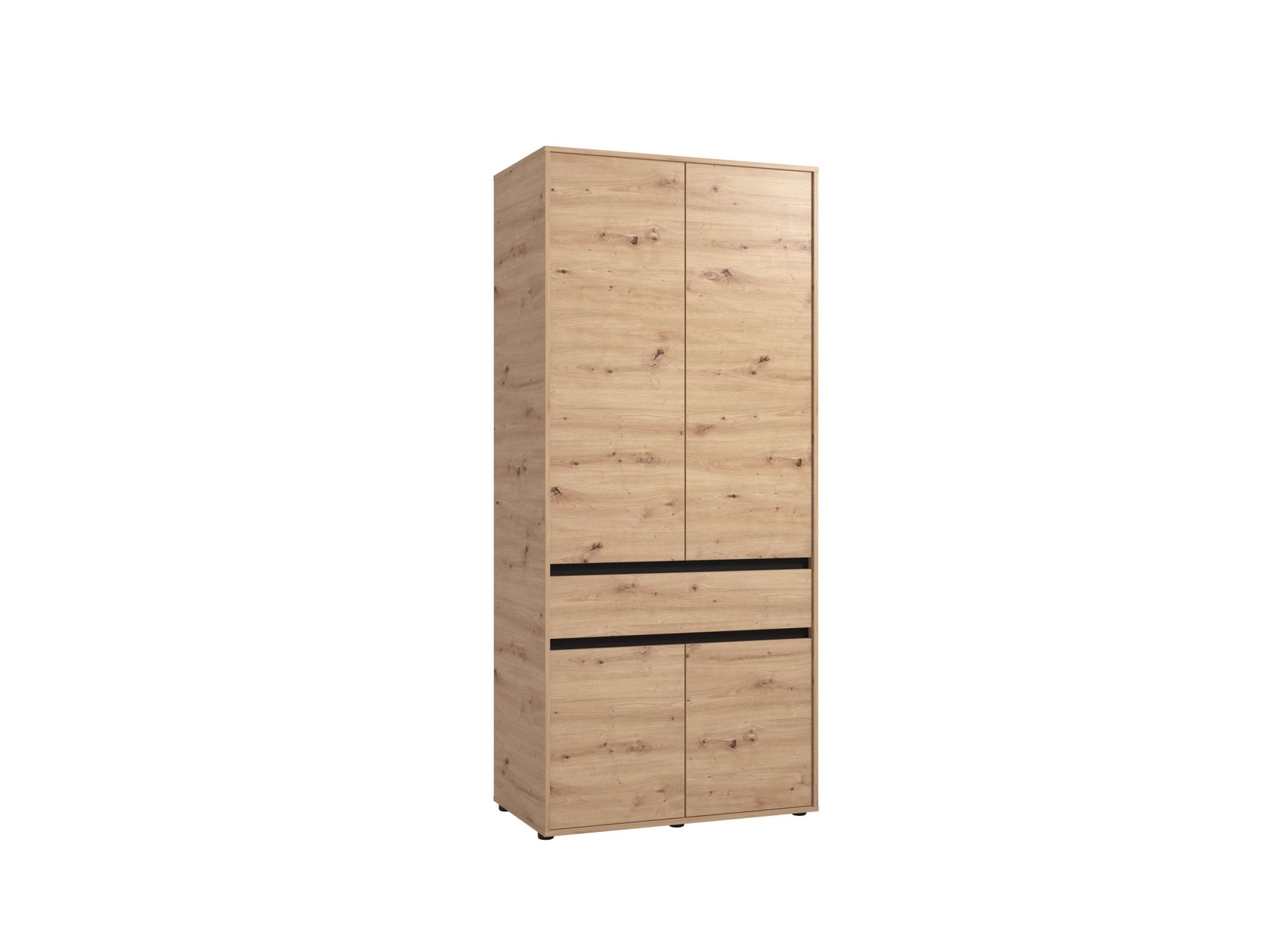 INOSIGN Kleiderschrank »Corbet Schlafzimmerschrank, Drehtürenschrank,  Wäscheschrank TOPSELLER« 93 cm breit, Schublade, Kleiderstange, ABS schutzkanten