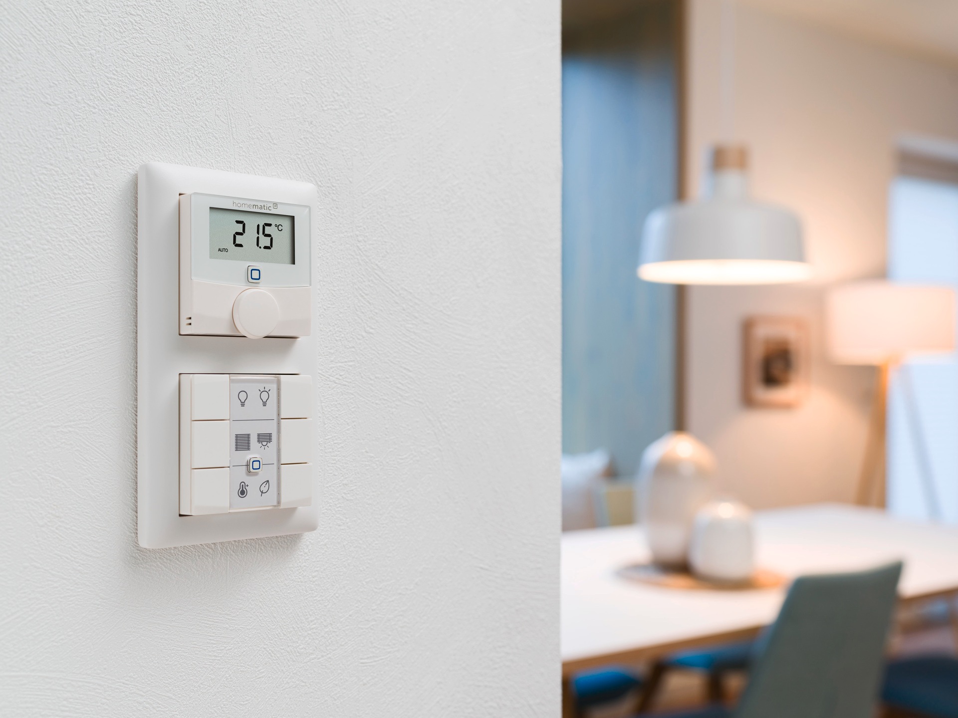 Homematic IP Smart-Home-Zubehör »Wandthermostat mit Luftfeuchtigkeitssensor WTH-3«