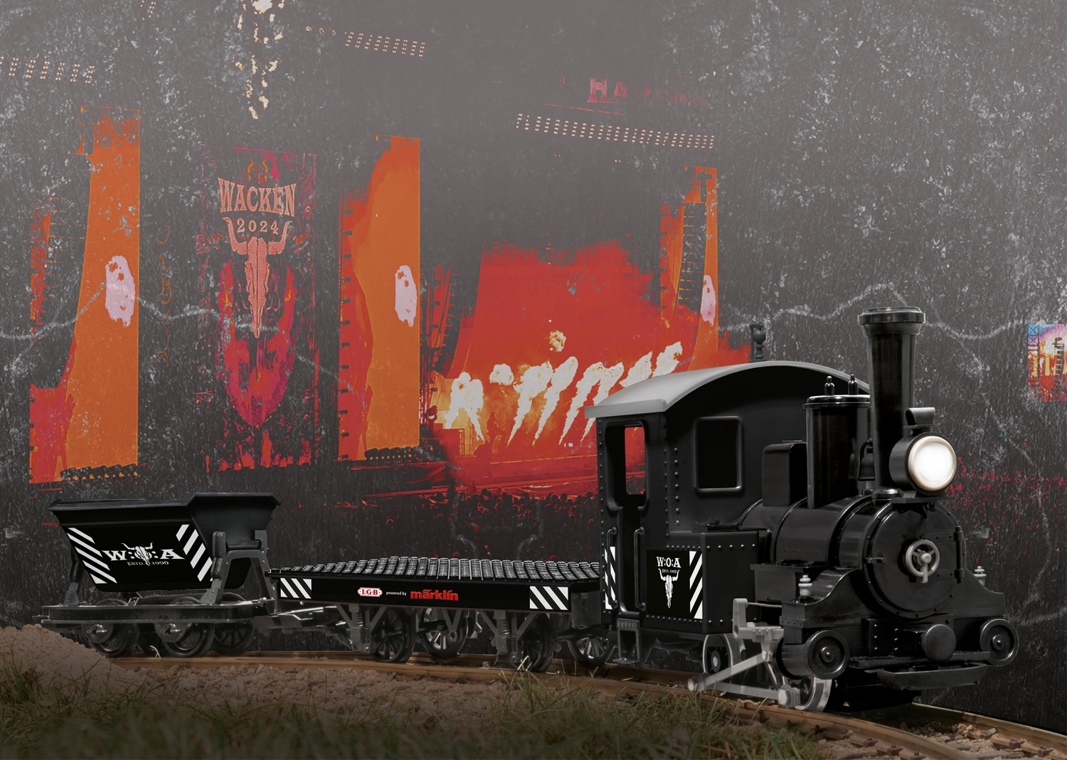 LGB Modelleisenbahn-Set »LGB, Startset W:O:A - L70505« mit Licht