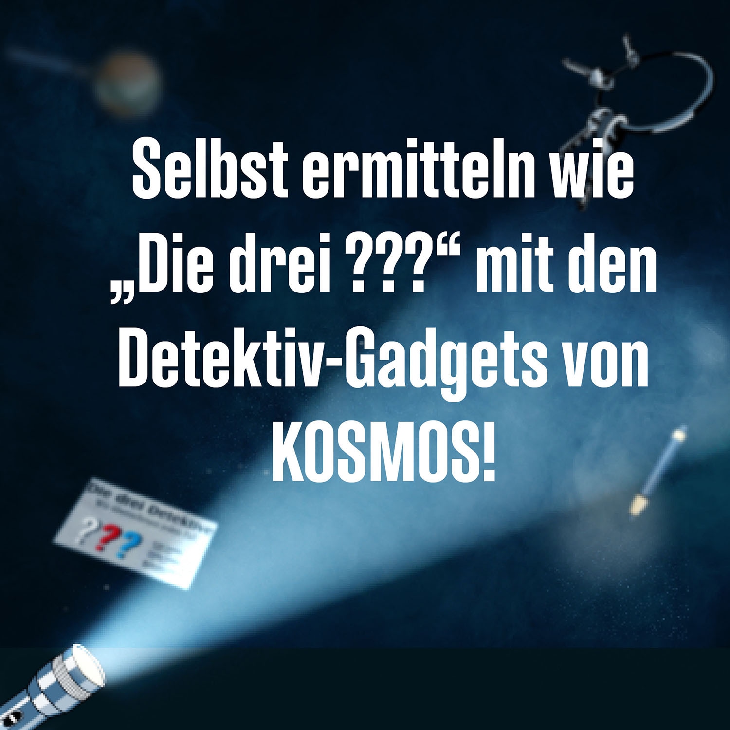 Kosmos Experimentierkasten »Die drei ??? Alarm-Handschellen«