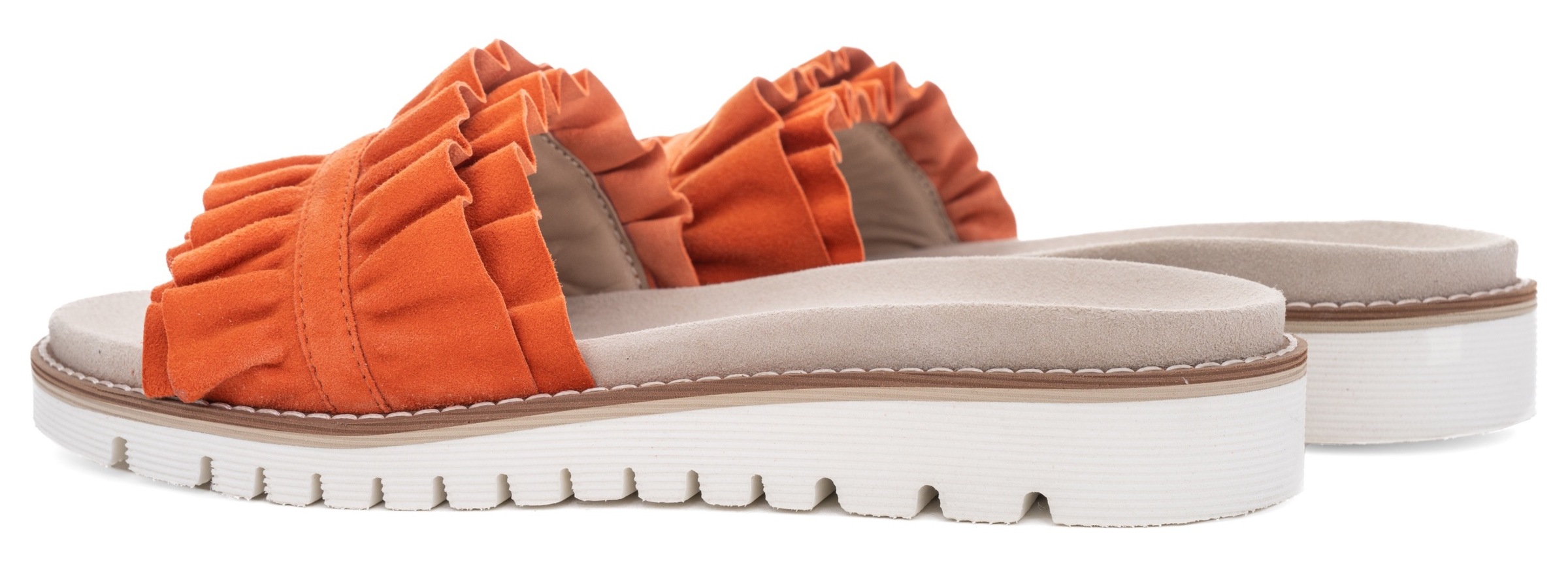 Ara Pantolette »KENT«  , Slides, Flats, Sandale mit geraffter Bandage