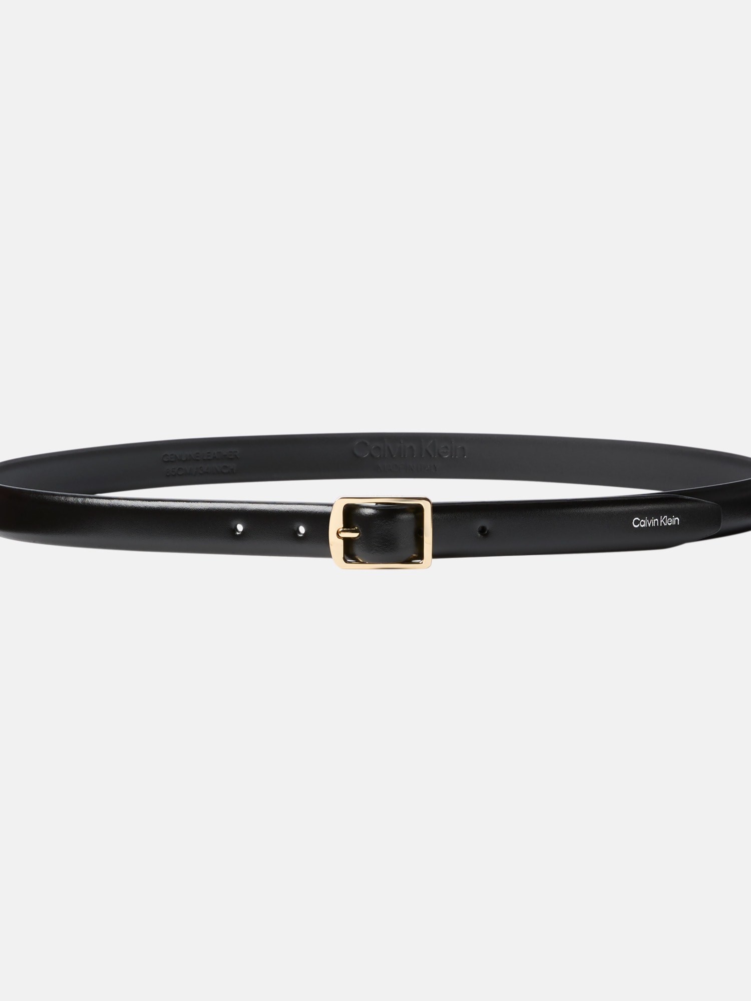 Calvin Klein Jeans Ledergürtel »CLASSIC SQUARE BUCKLE BELT 20MM«, Größenverstellbar