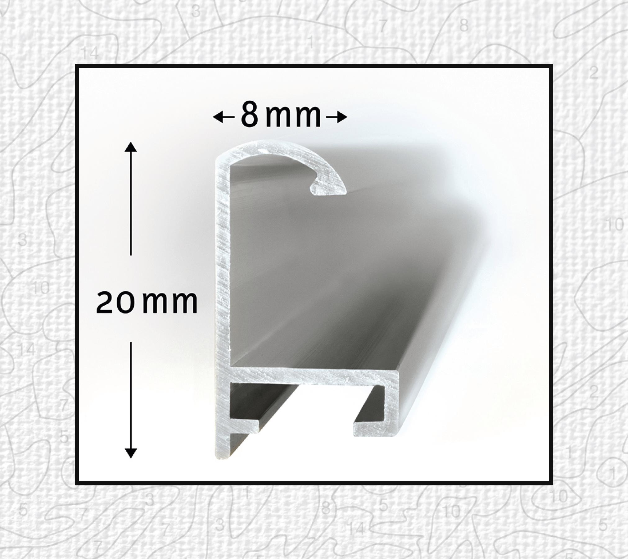 cm, 80x50 | Jahre Germany Bilderrahmen silberfarben«, in nach Triptychon UNIVERSAL 3 Made »Malen (Set), XXL ➥ Garantie Schipper Zahlen,