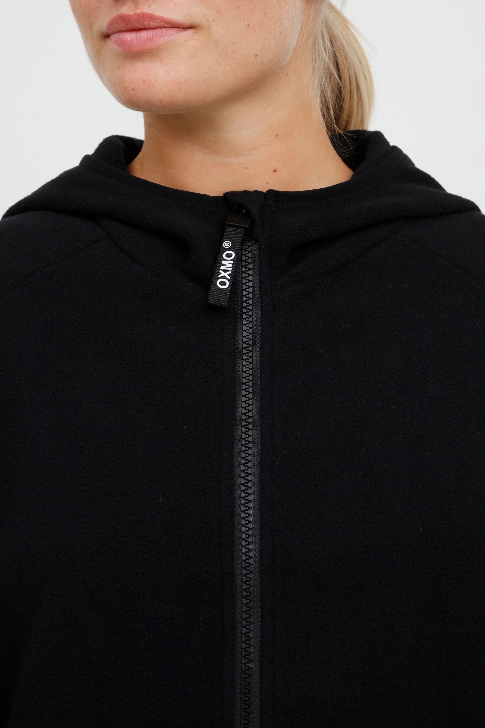 OXMO Fleecejacke »Fleecejacke OXFinja«, mit Kapuze