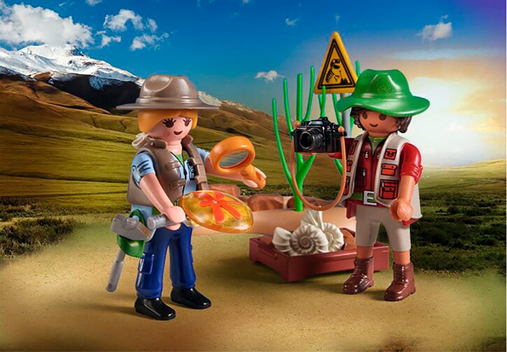 Playmobil® Konstruktions-Spielset »Urzeit-Schatzsuche (71805), Playmobil Wild Life« Made in Europe