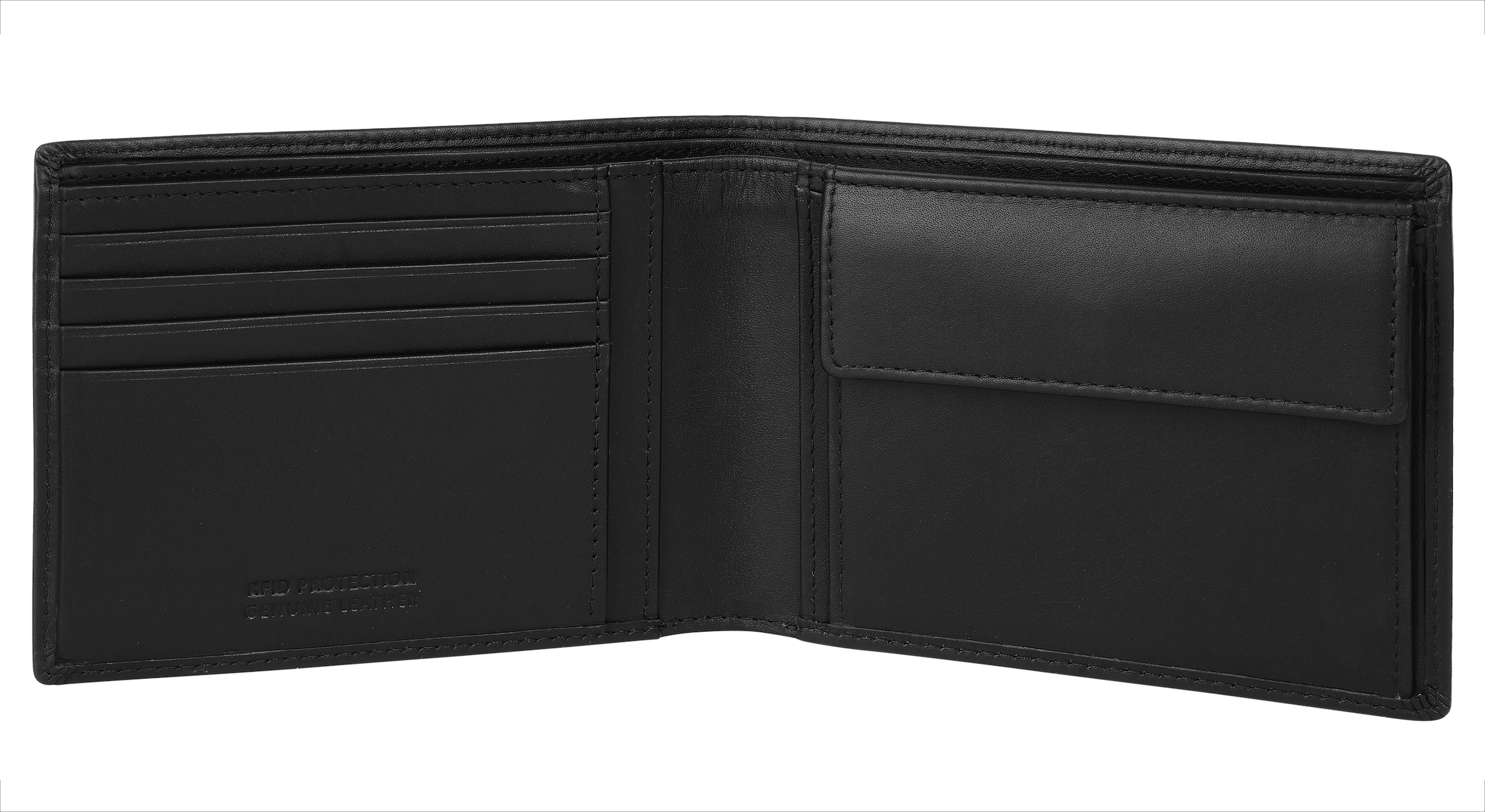 bugatti Geldbörse »SUPER SLIM RFID«, echt Leder