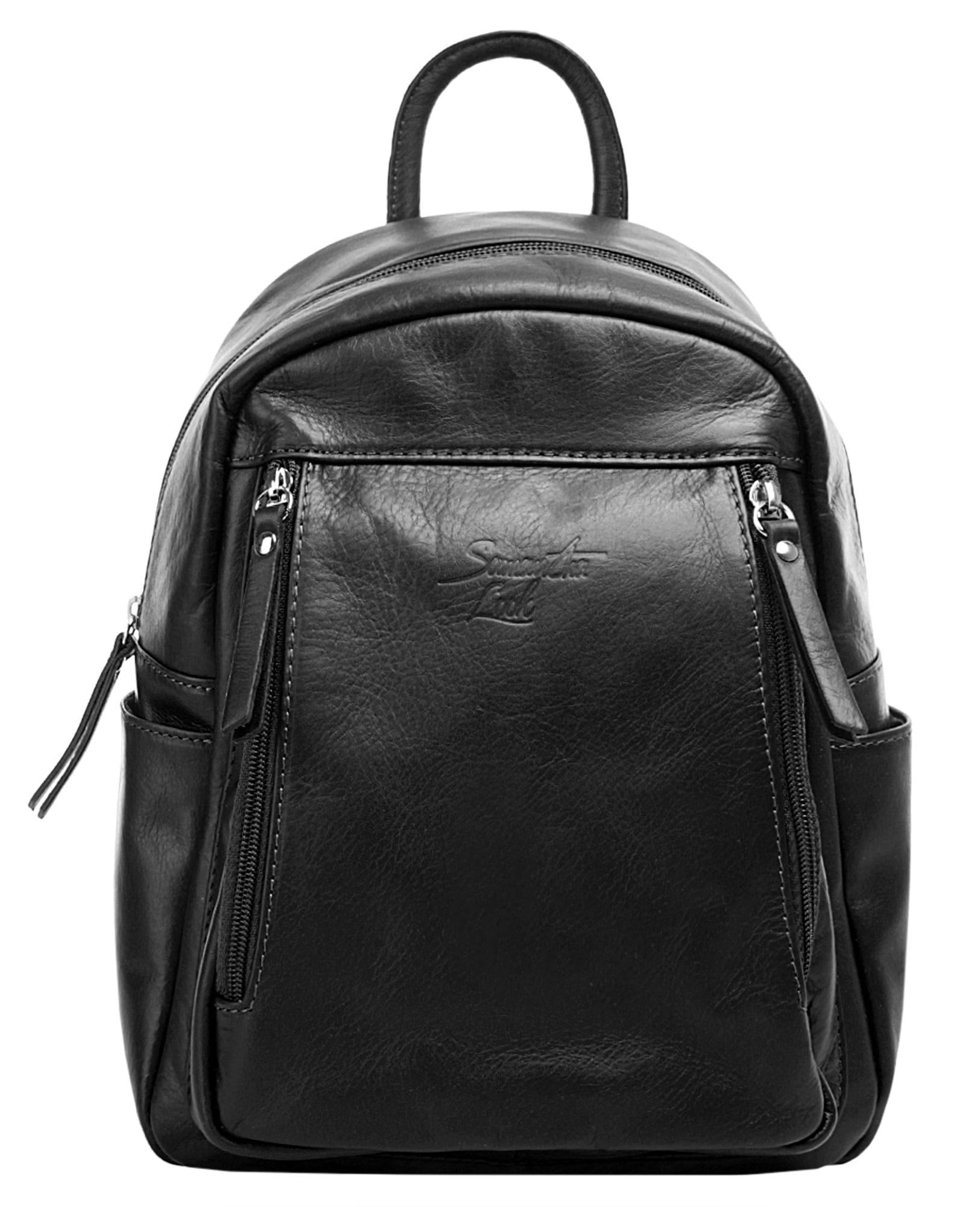 Samantha Look Cityrucksack, echt Leder, Made in Italy