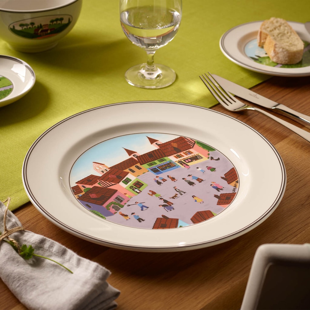 Villeroy & Boch Speiseteller »Speiseteller Kollektion Design Naif ø 27 cm 6er Set bunt«