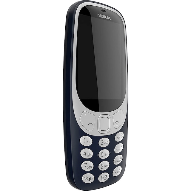 Nokia Handy »3310«, Blau, 6,1 cm/2,4 Zoll, 16 GB Speicherplatz, 2 MP Kamera  ➥ 3 Jahre XXL Garantie | UNIVERSAL