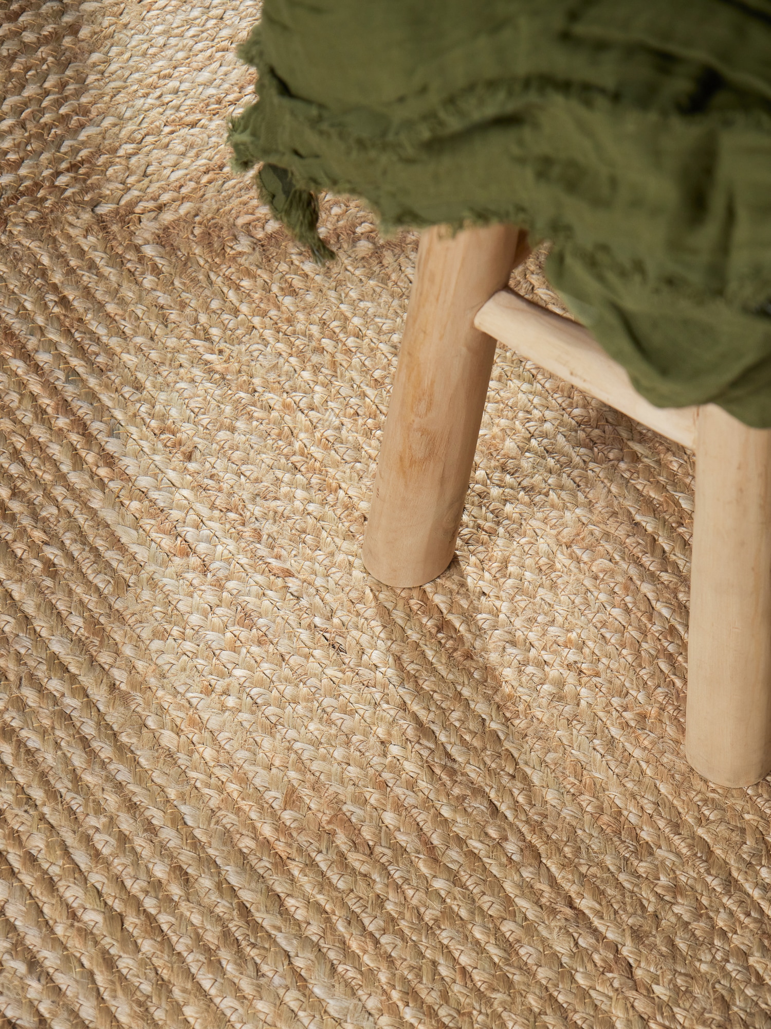 HANSE Home Teppich »Looma Juteteppich« rechteckig 7 mm Höhe Handgewebt, Jute Naturteppich, Boho, Wohnzimmer, Schlafzimmer