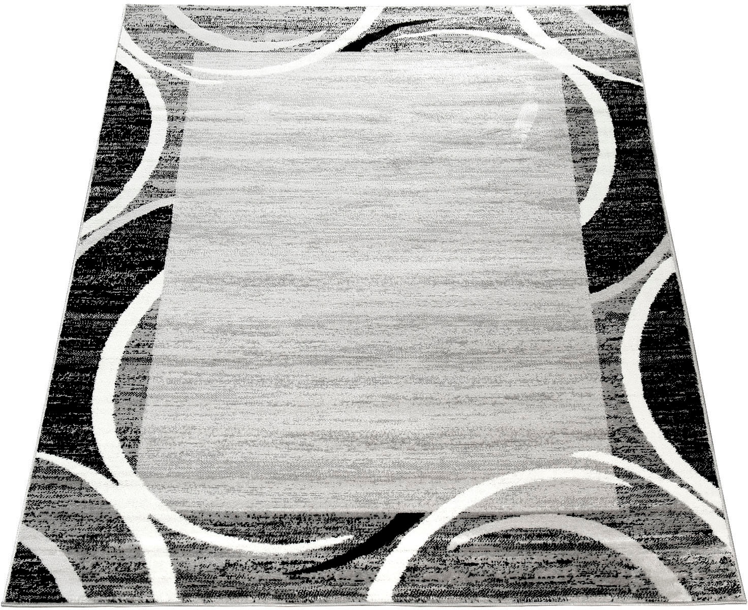 rechteckig, Home Teppich Paco Design, Kurzflor, mit Bordüre 059«, »Sinai modernes