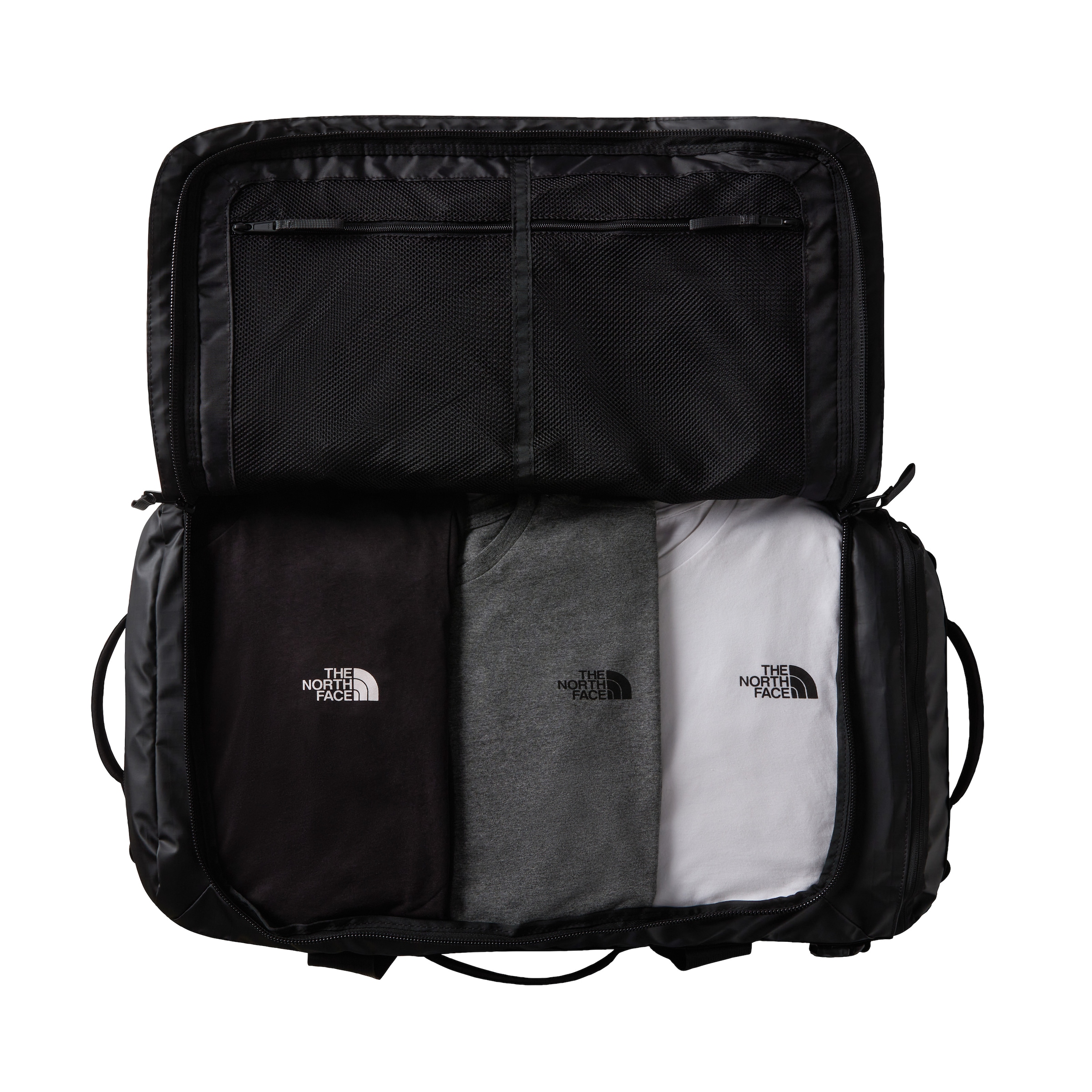 The North Face Sporttasche »BASE CAMP VOYAGER DUFFEL 62L« mit Laptopfach, mit Außentasche mit Reißverschluss