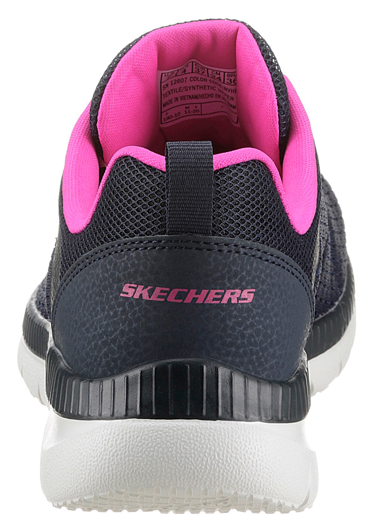 Skechers Berufsschuh »BOUNTIFUL - QUICK PATH«  Freizeitschuh, Halbschuh, Schnürschuh mit gepolsterter Innensohle