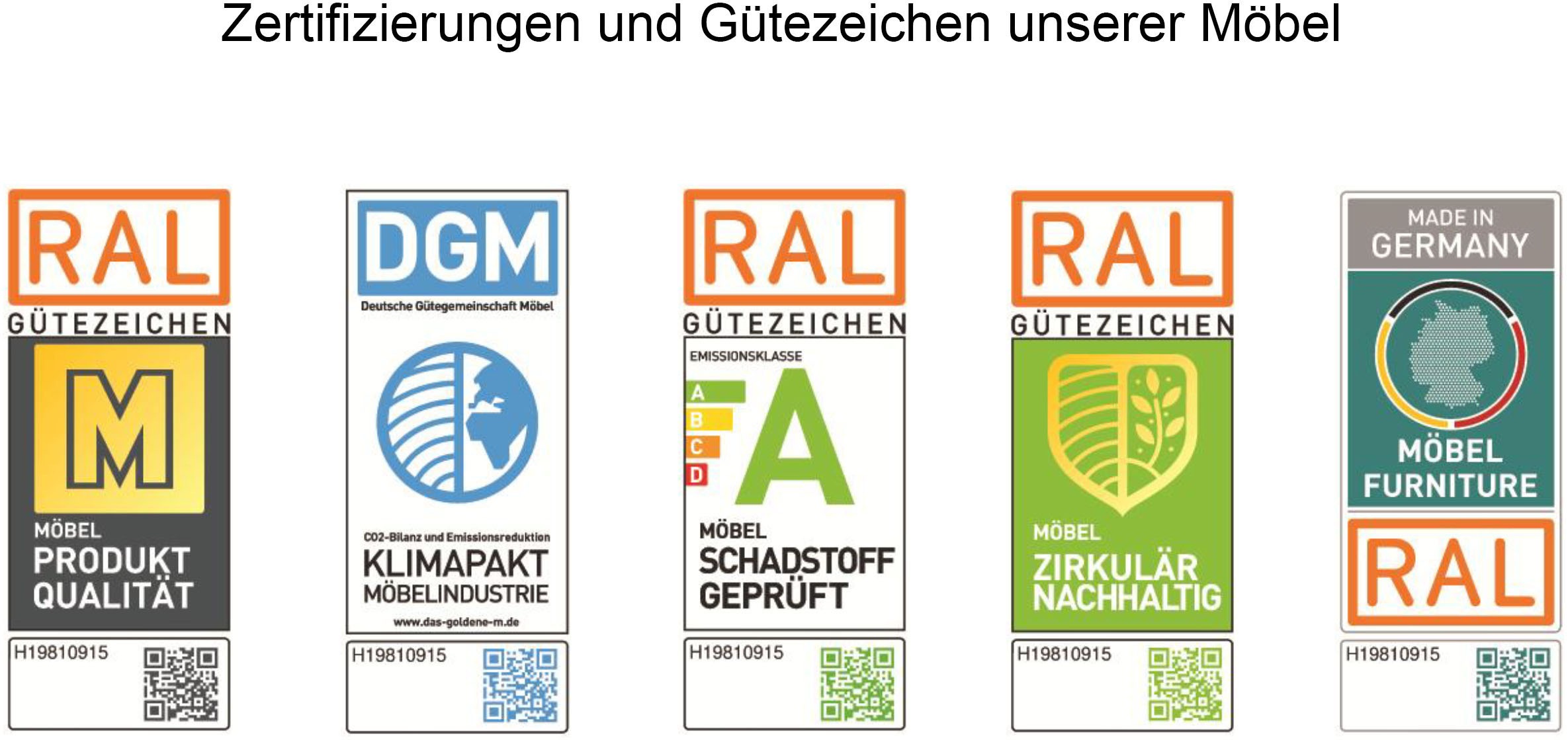 set one by Musterring Highboard »York« Typ 56, mit Glastüren, Beleuchtung optional, B 184 cm