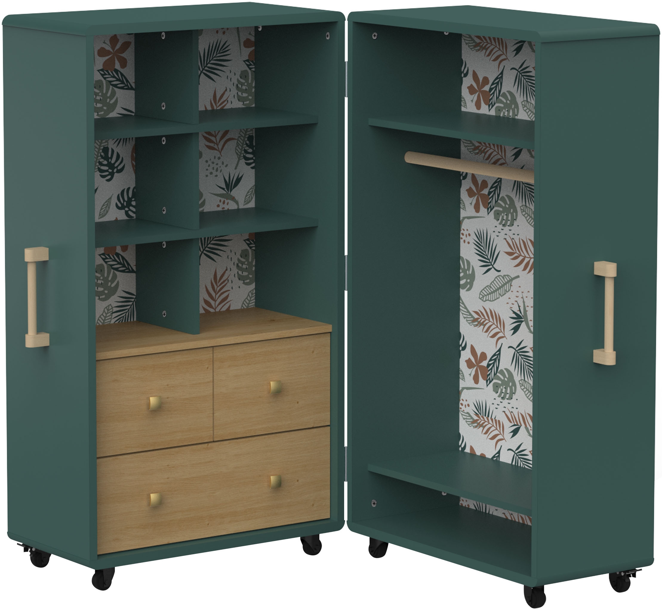 Demeyere GROUP Kinderkleiderschrank »Mini malle«, Attraktives modernes Design
