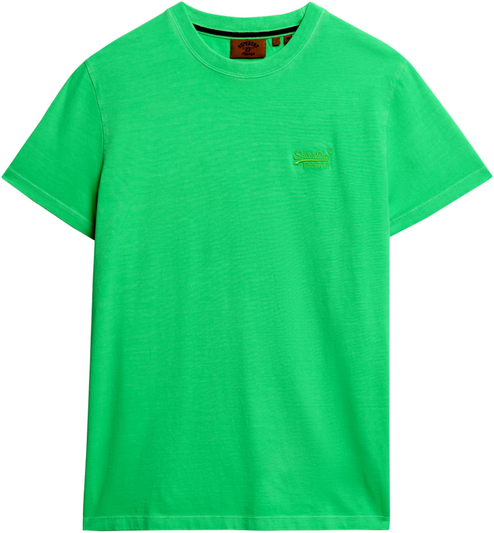 Superdry Rundhalsshirt »ESSENTIAL LOGO EMB NEON TEE«
