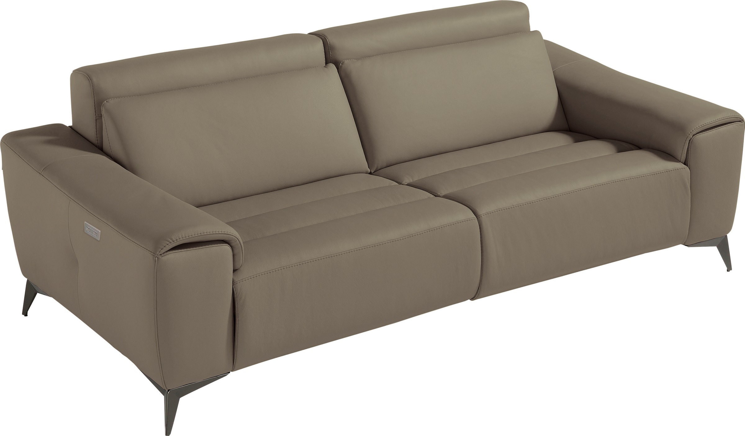 Egoitaliano 2,5-Sitzer »Suzette, Designsofa mit elektrischen Komfortfunktionen, edel & bequem«, inkl. 2 elektronischer Relaxfunktionen, Rücken- und Fußteilfunktion