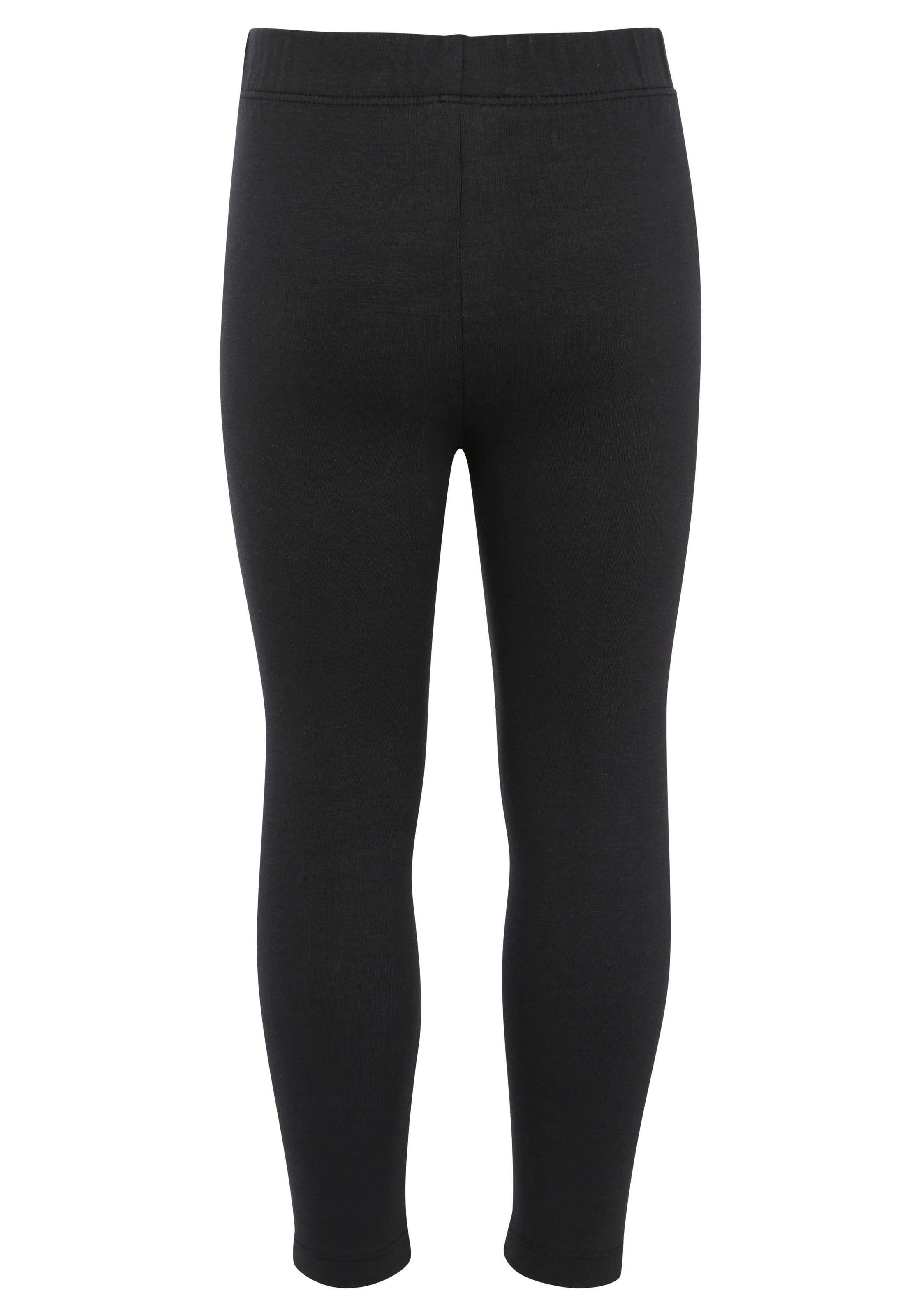 KIDSWORLD Leggings »2er Pack Leggings, mit Sternen-Print«, (Packung, 2 tlg.), mit Glitzerdruck