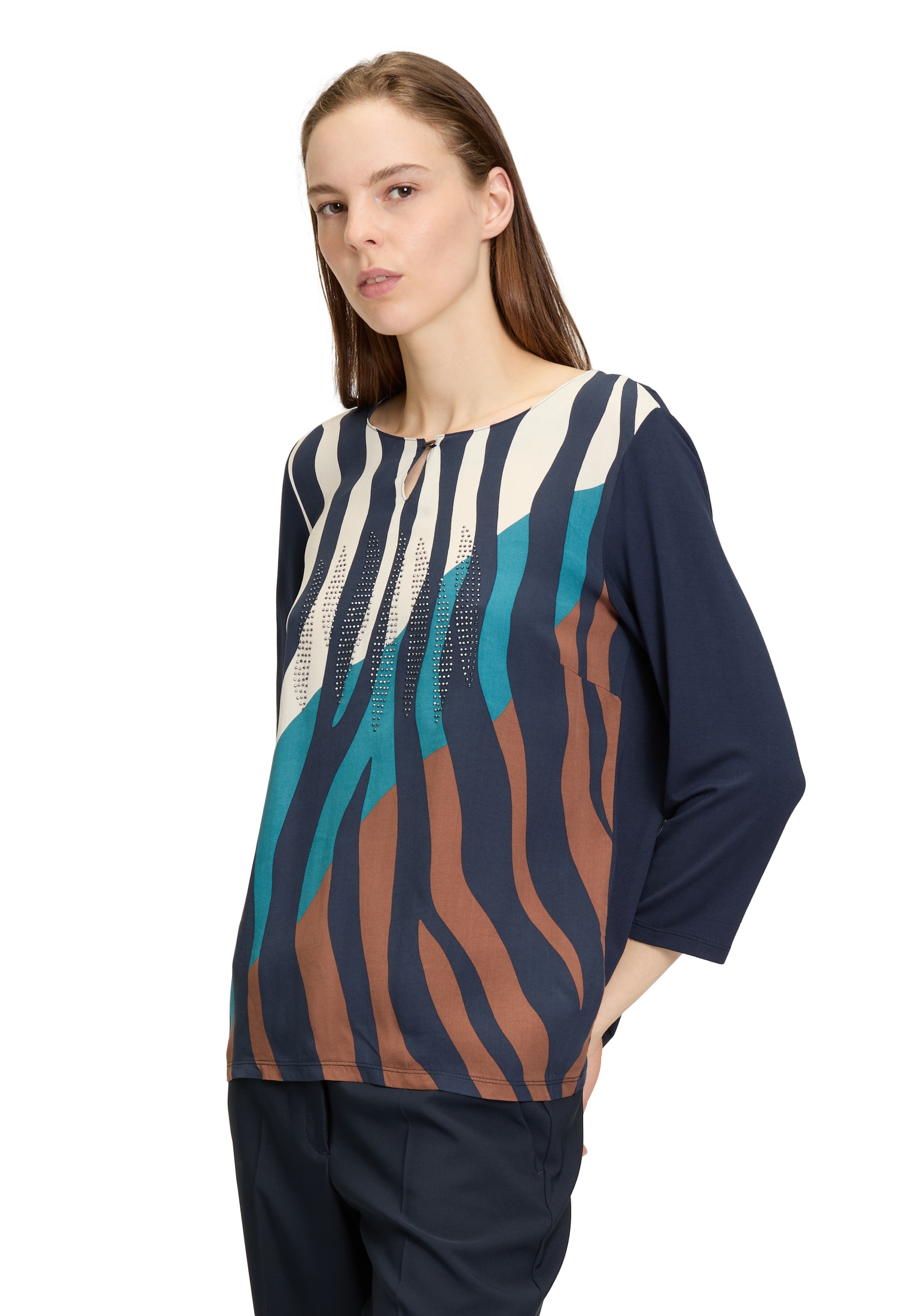 Betty Barclay 3/4-Arm-Shirt »Blusenshirt mit Aufdruck«