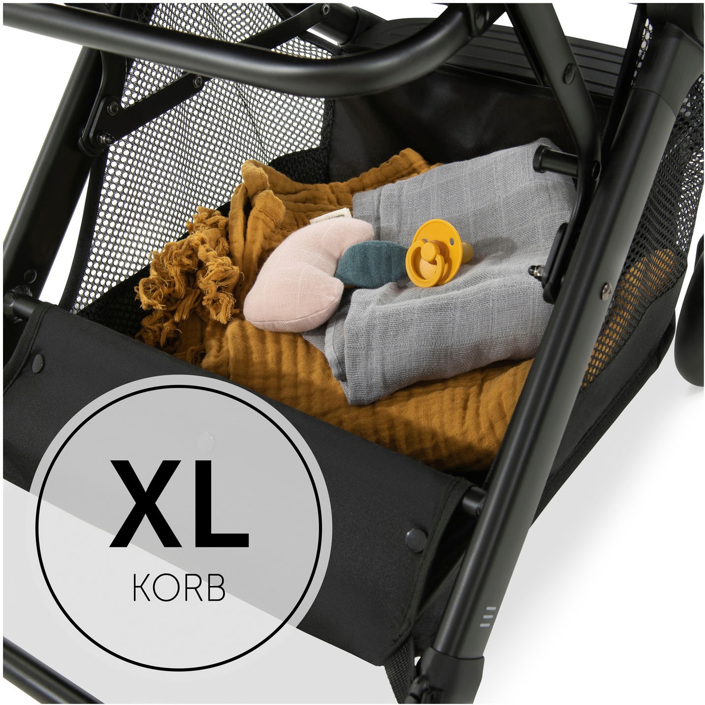 Hauck Kinder-Buggy »Travel N Care, black«, 22 kg