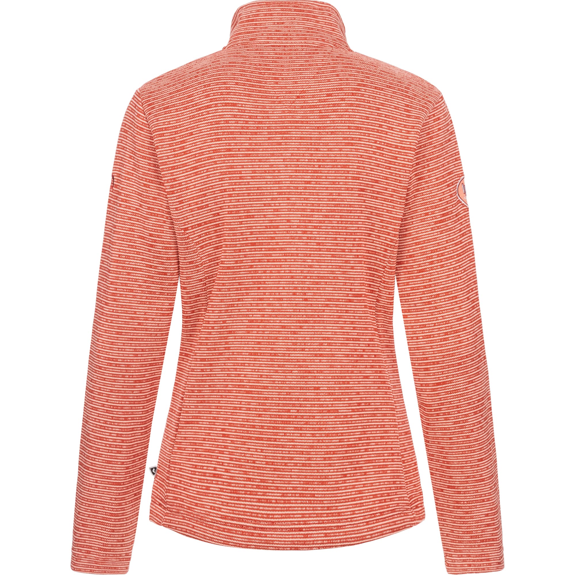 DEPROC Active Strickfleecejacke »CALEDONIA WOMEN«, Kontrastreissverschluss