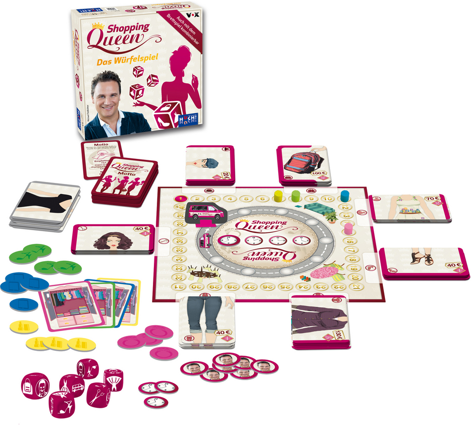 HUCH! Spiel »Shopping Queen Würfelspiel«, Made in Germany