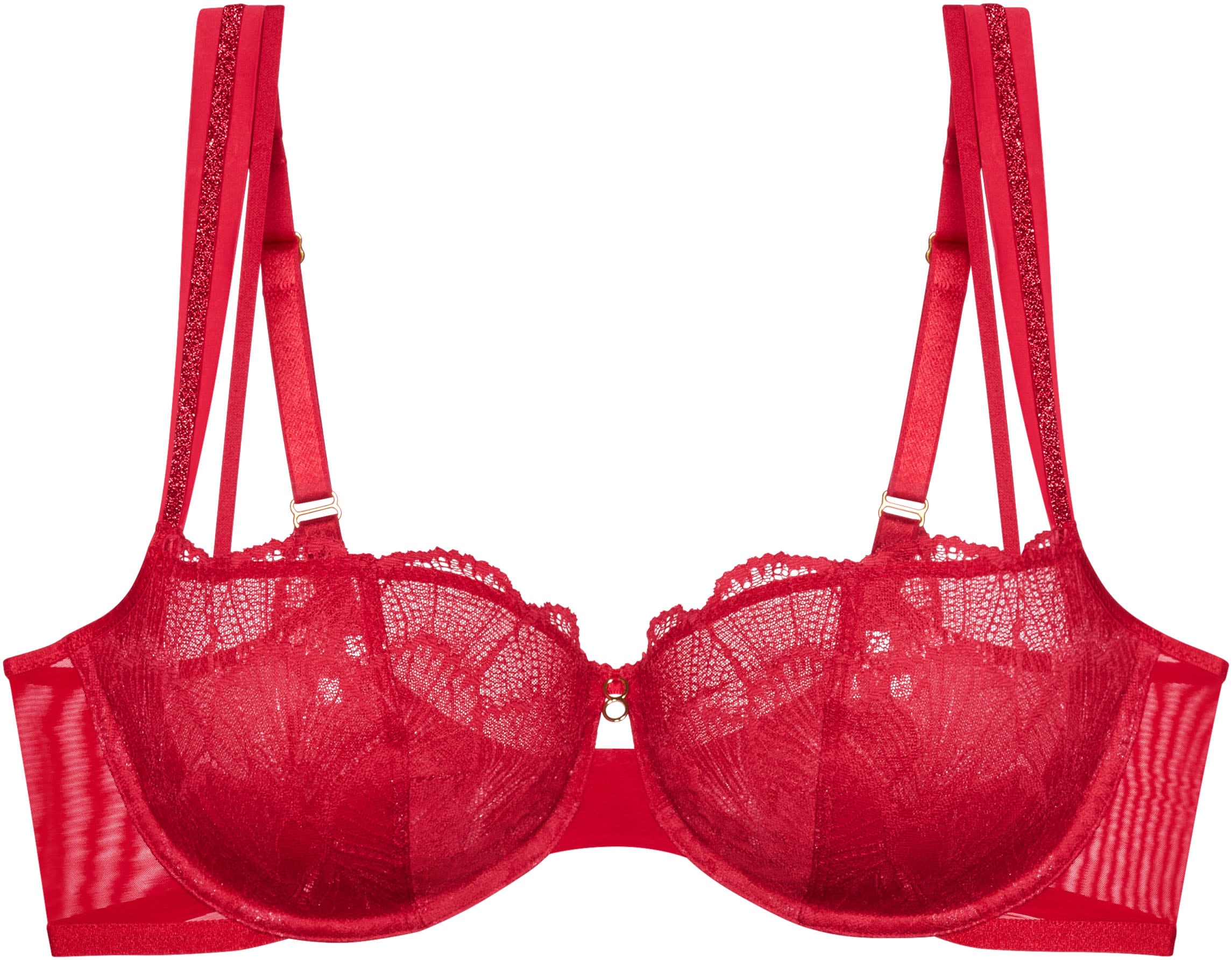 Triumph Bügel-BH »Palina Moonlight Kiss«, Spitze, Glitzergarn, ergonomisch geformte Bügel, weich, elastisch