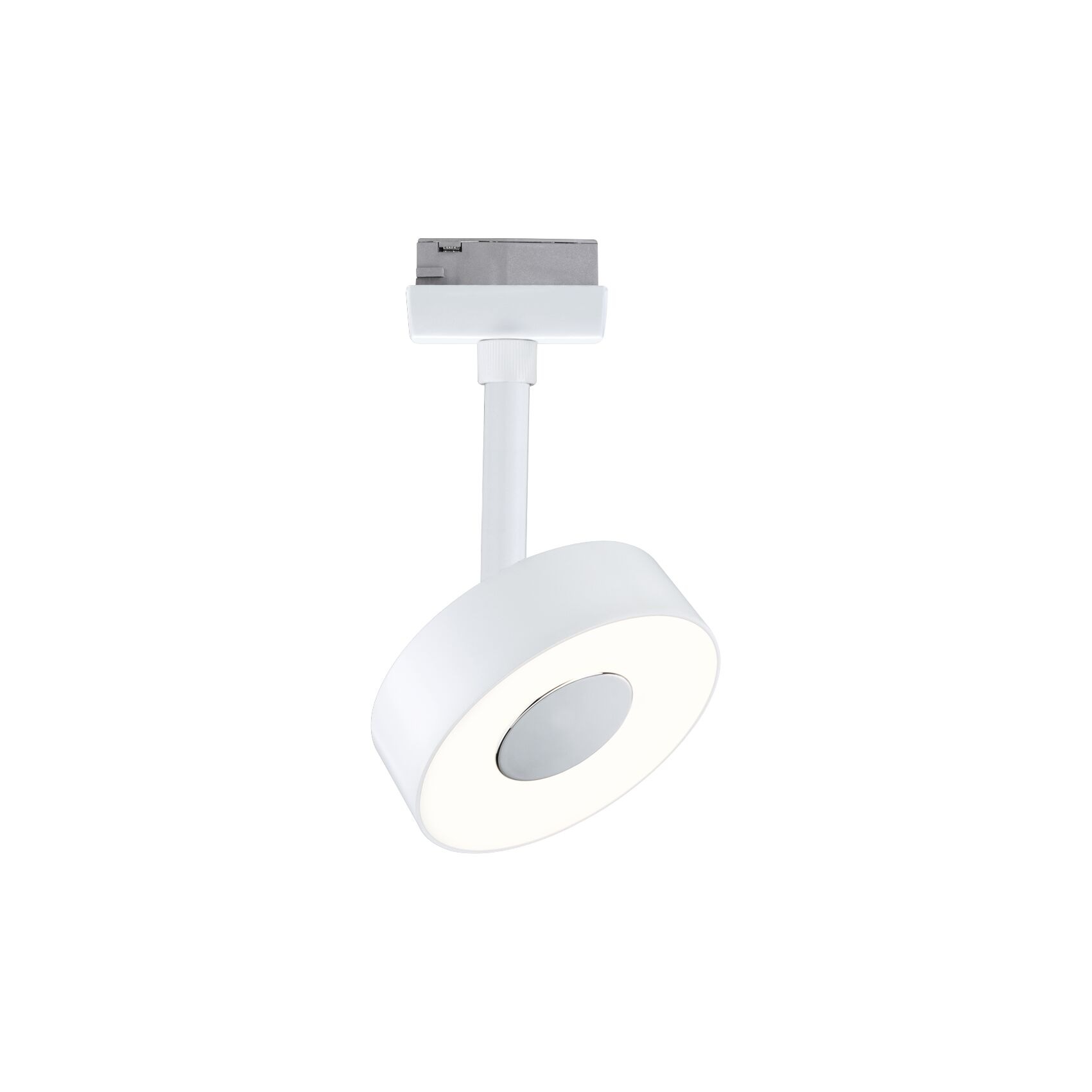 Paulmann Schienensystem-Leuchten »URail LED Schienenspot 3-Step-Dim Circle Einzelspot Signalweiß« LED-Modul 1 Stk. Warmweiß Memoryfunktion, mehrere Helligkeitsstufen