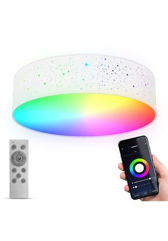 LED Deckenleuchte »BK_SD1476 WiFi RGB-CCT Deckenlampe, APP-Steuerung, iOS+Andorid«, 1...