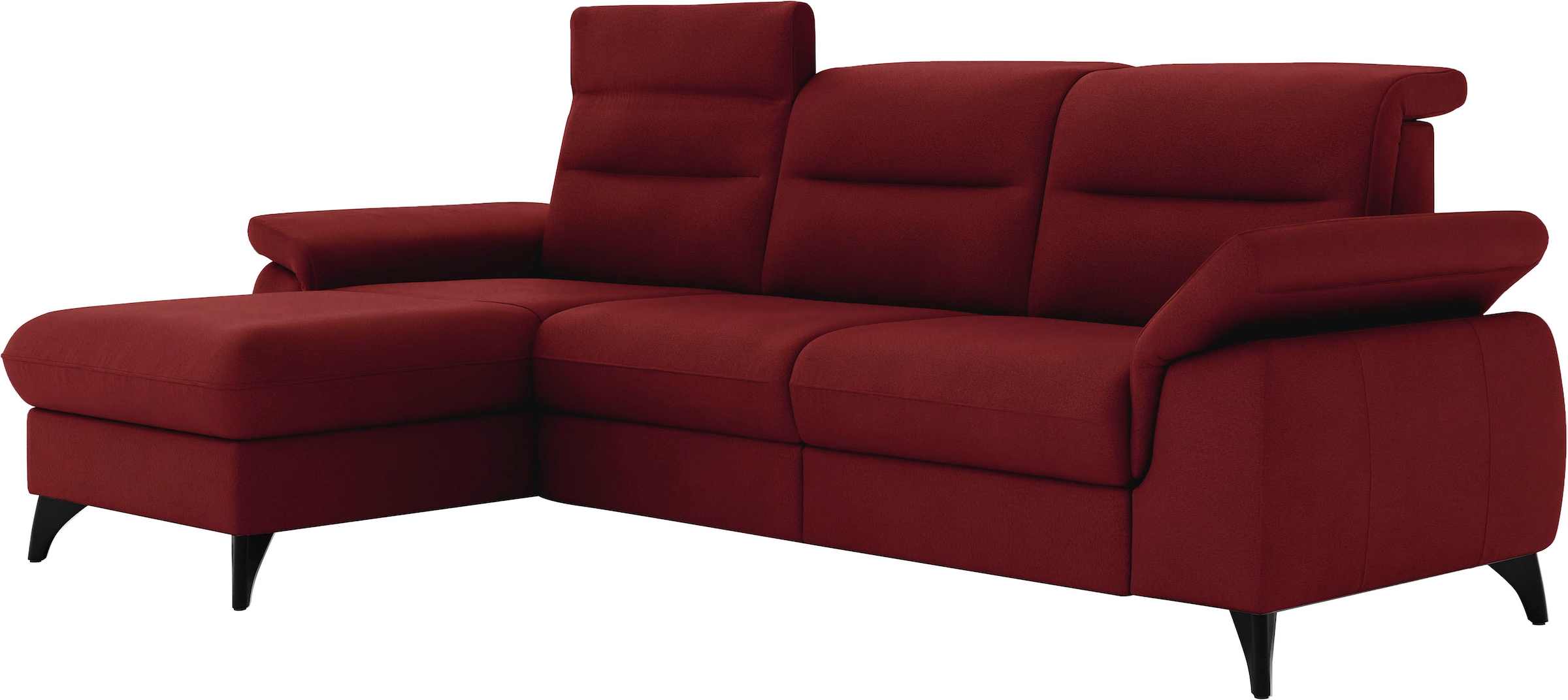 sit&more Ecksofa »Astoria L-Form«, wahlweise mit motorischer Relaxfunktion