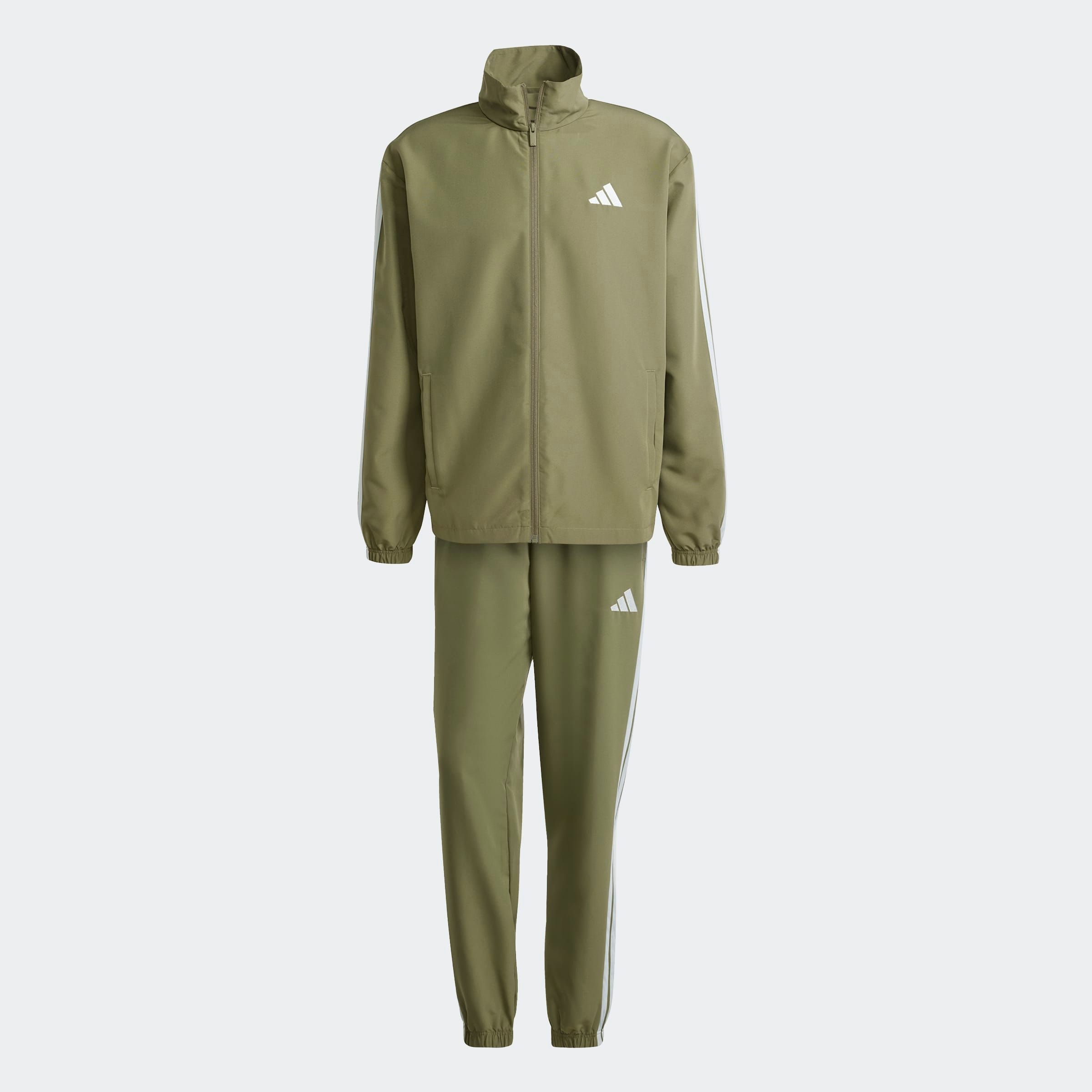 adidas Sportswear Trainingsanzug »M 3S WV TT TS«, (2 tlg.), drei Streifen Woven Tracksuit