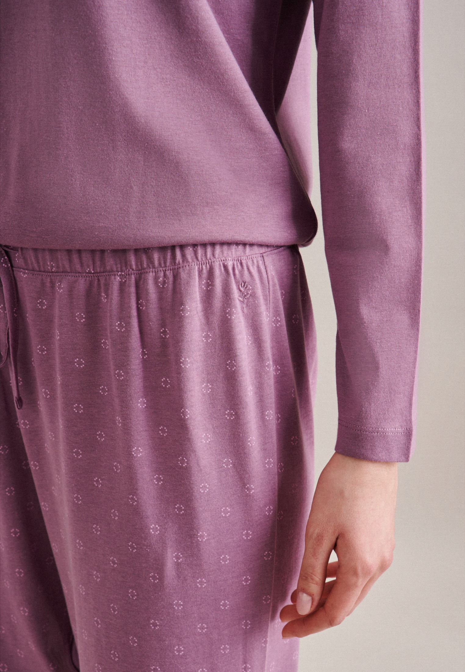 seidensticker Pyjama »Schwarze Rose«